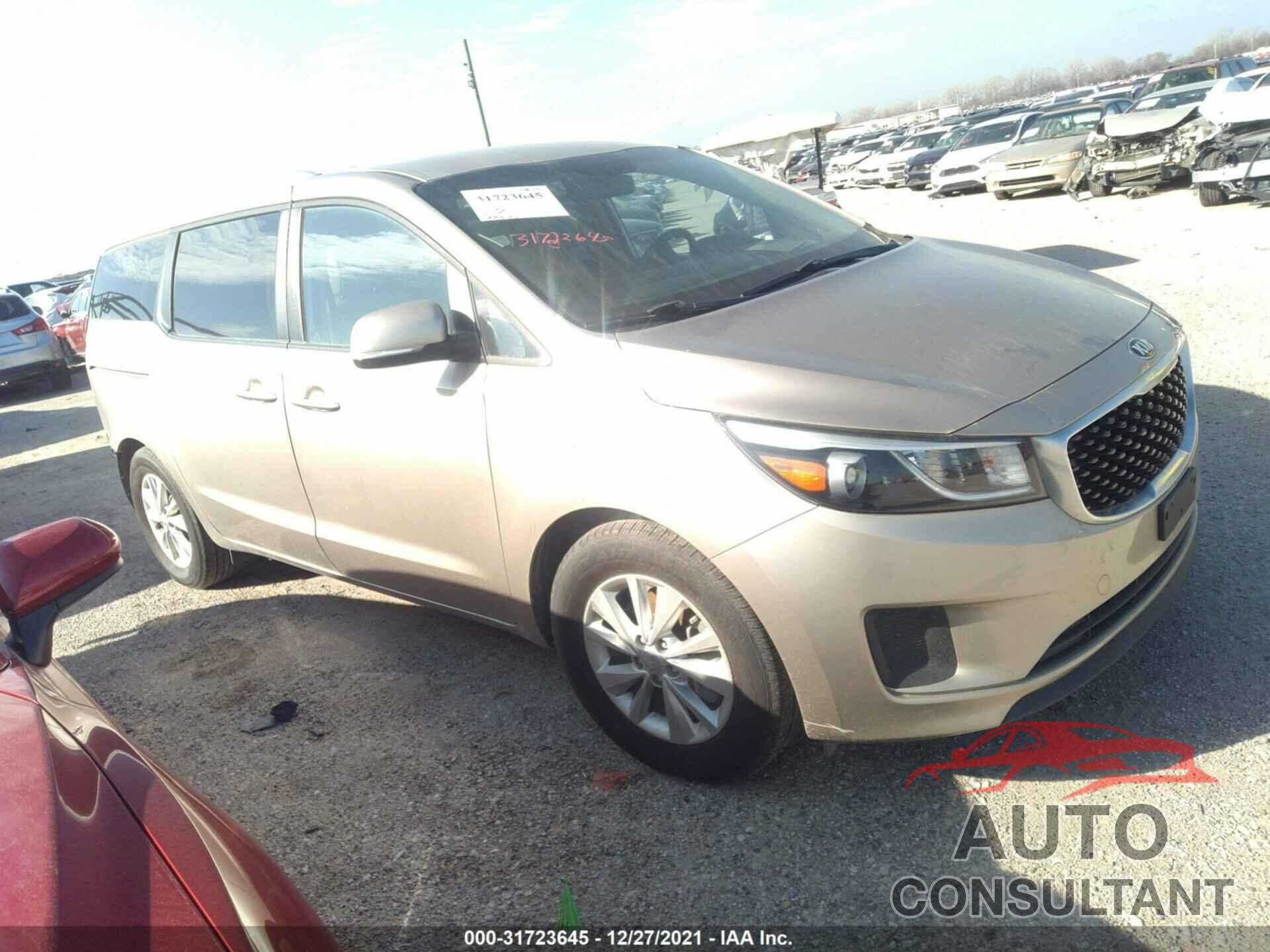 KIA SEDONA 2016 - KNDMB5C14G6199963