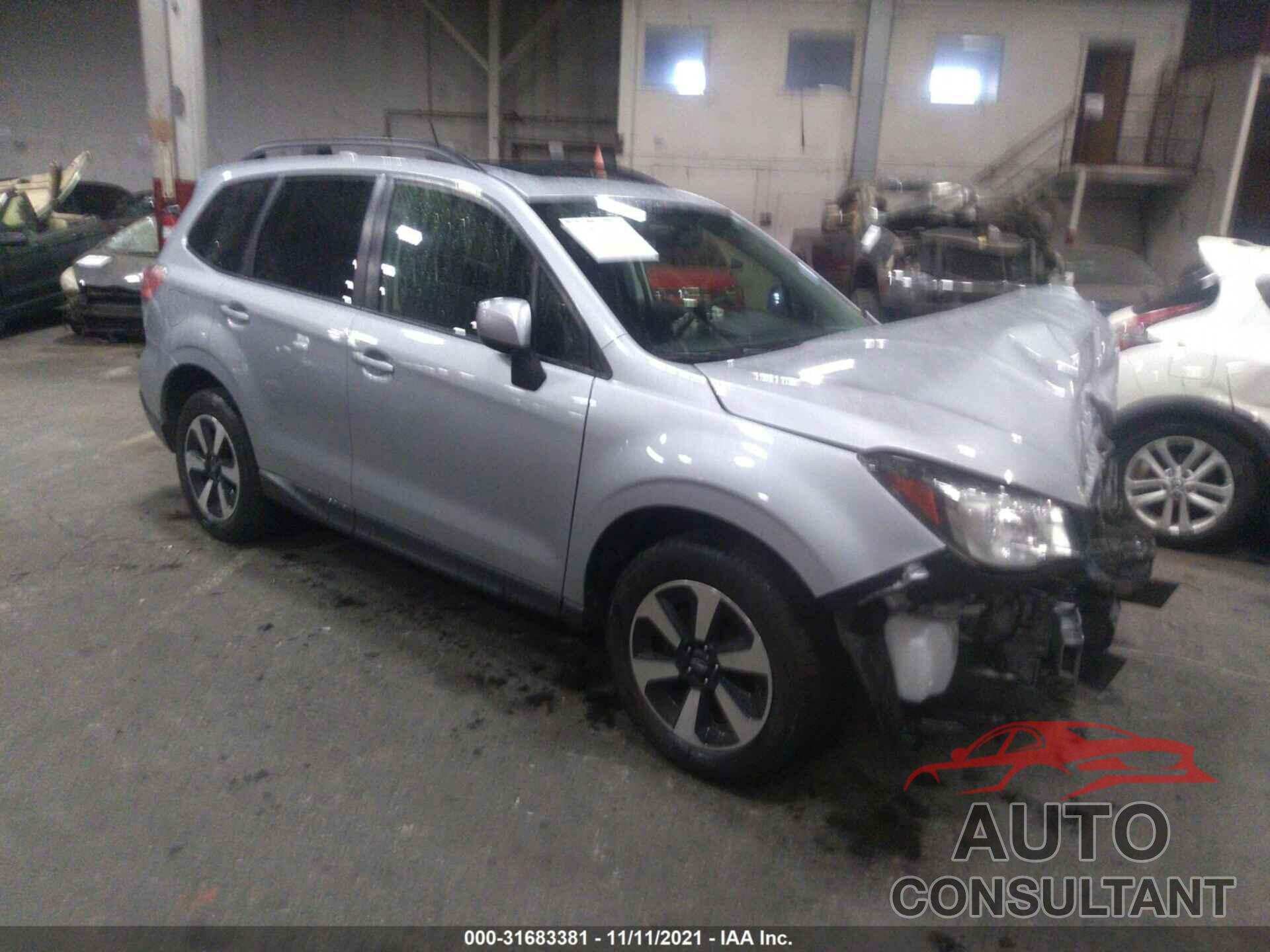 SUBARU FORESTER 2018 - JF2SJAGCXJH564075