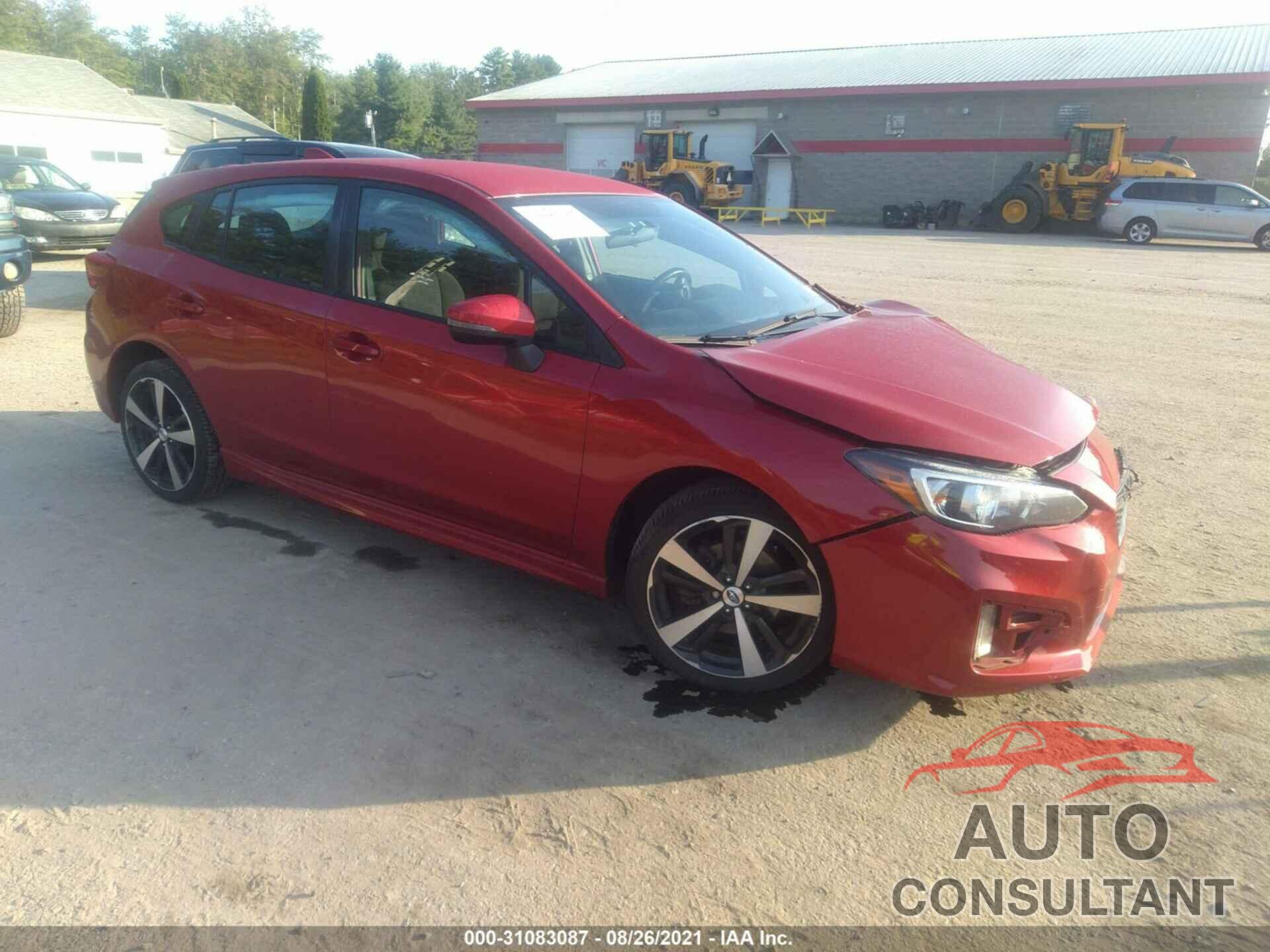 SUBARU IMPREZA 2017 - 4S3GTAK69H3734403
