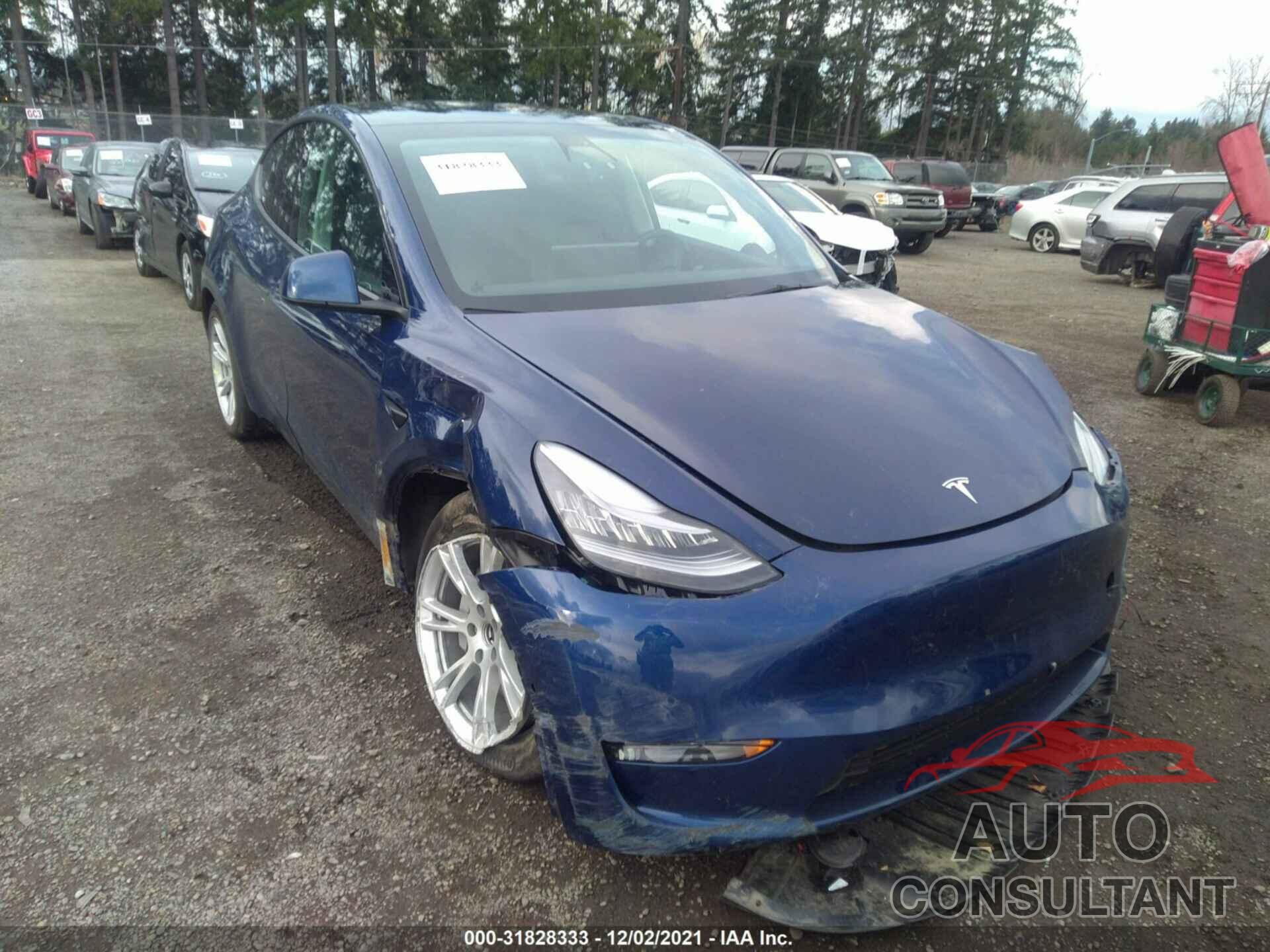 TESLA MODEL Y 2021 - 5YJYGAEE7MF172817