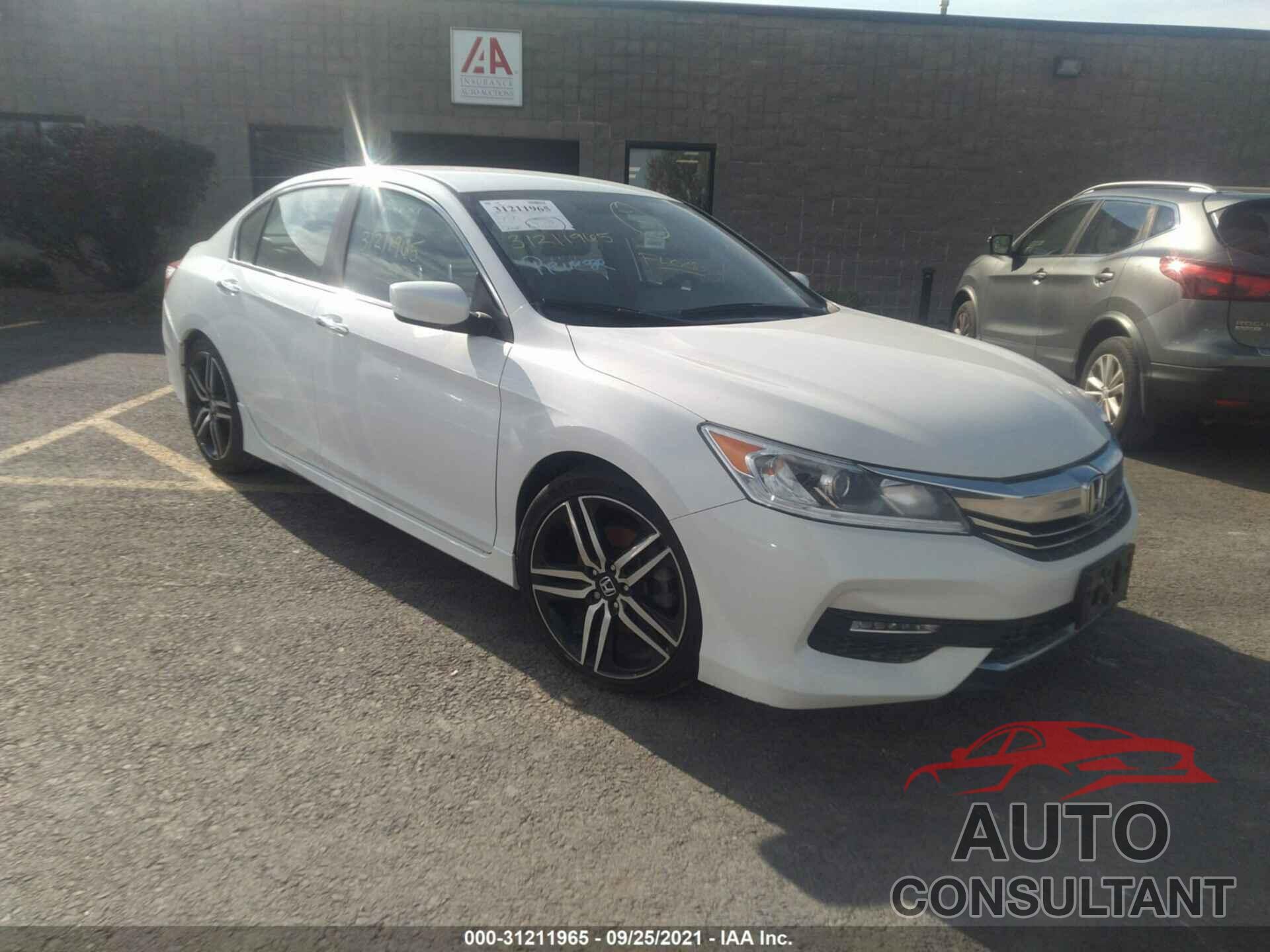 HONDA ACCORD SEDAN 2017 - 1HGCR2F14HA058912