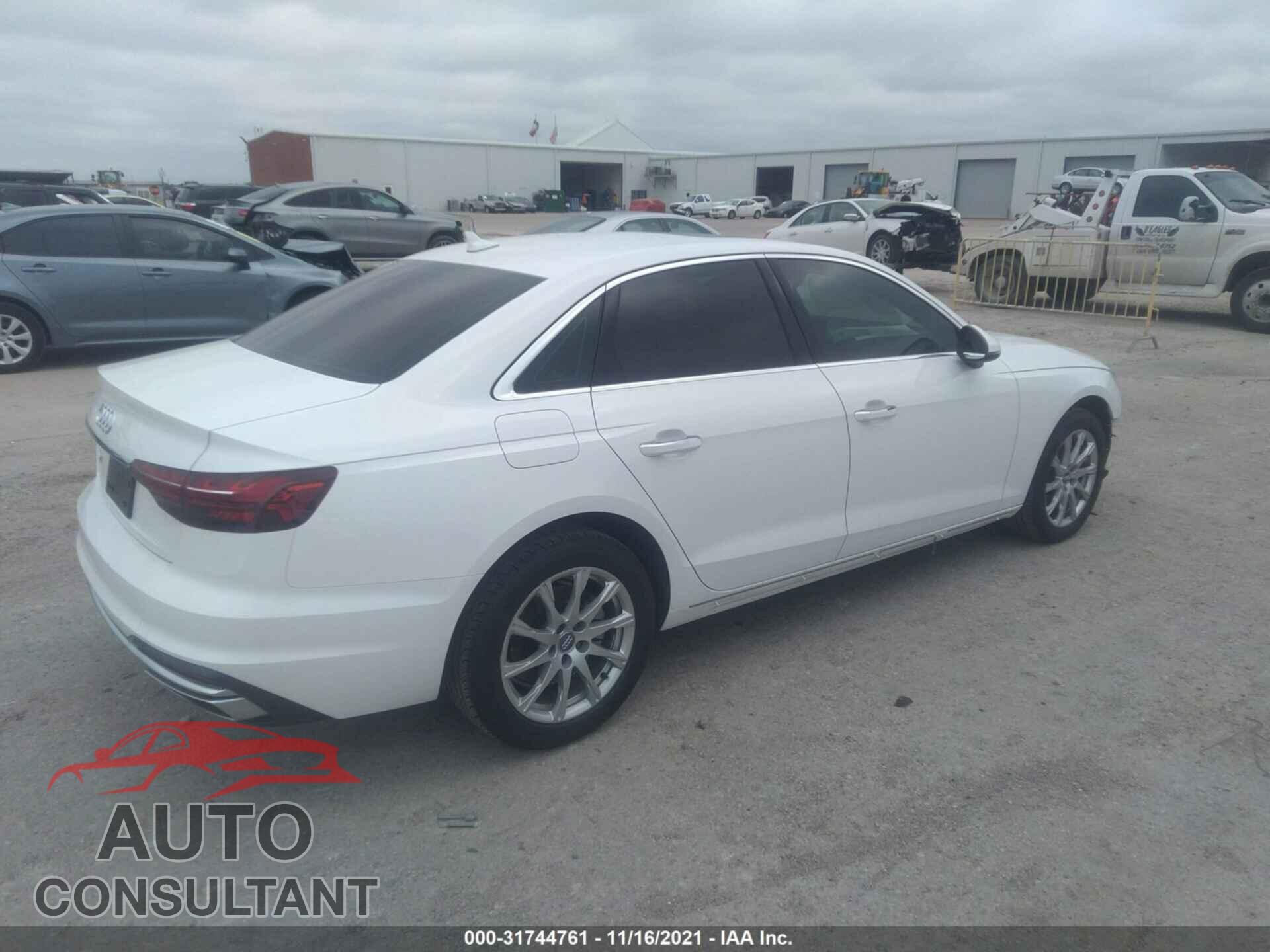 AUDI A4 2020 - WAUGMAF47LA044687