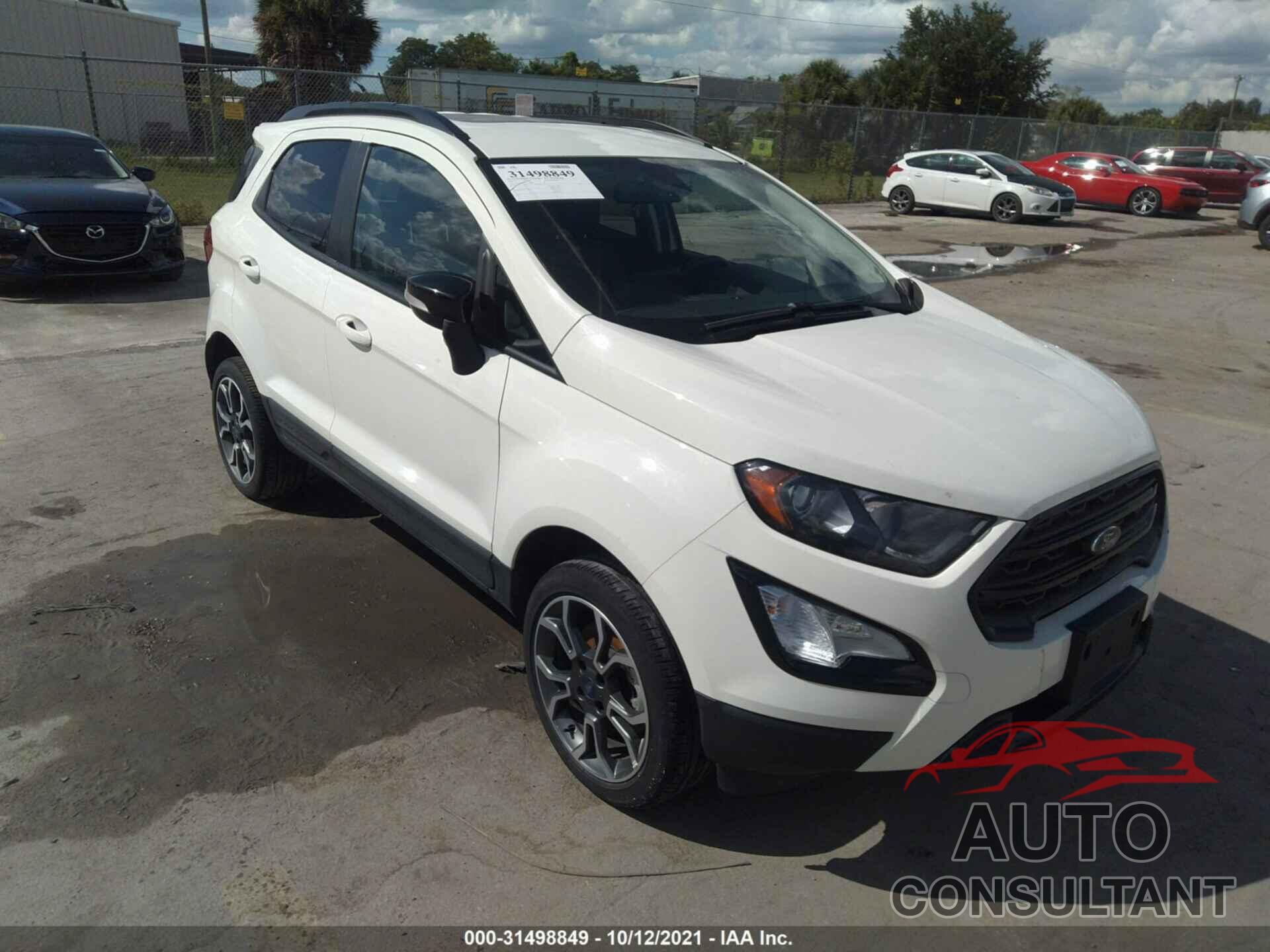 FORD ECOSPORT 2020 - MAJ6S3JL0LC352888