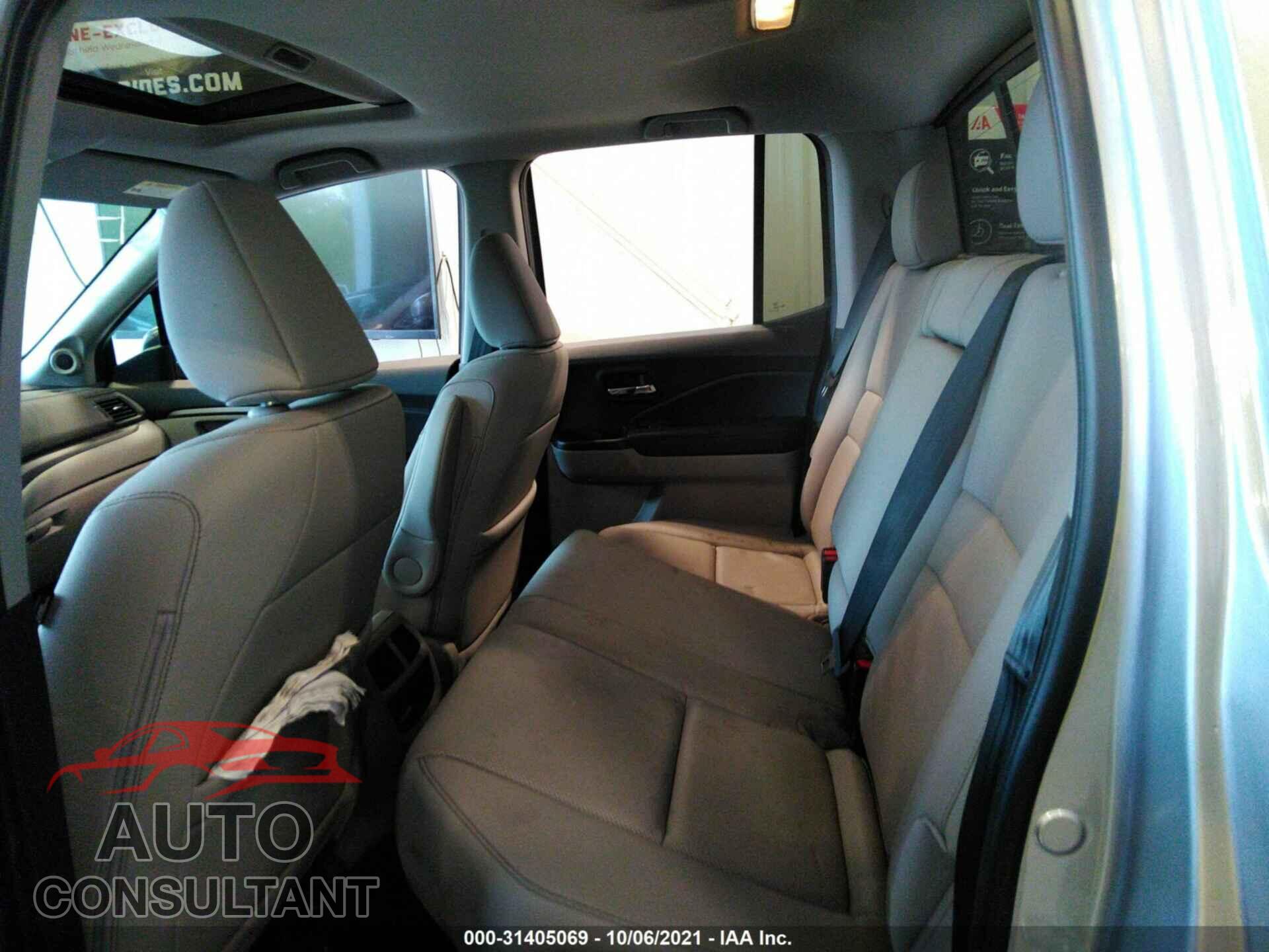 HONDA RIDGELINE 2021 - 5FPYK3F54MB019926