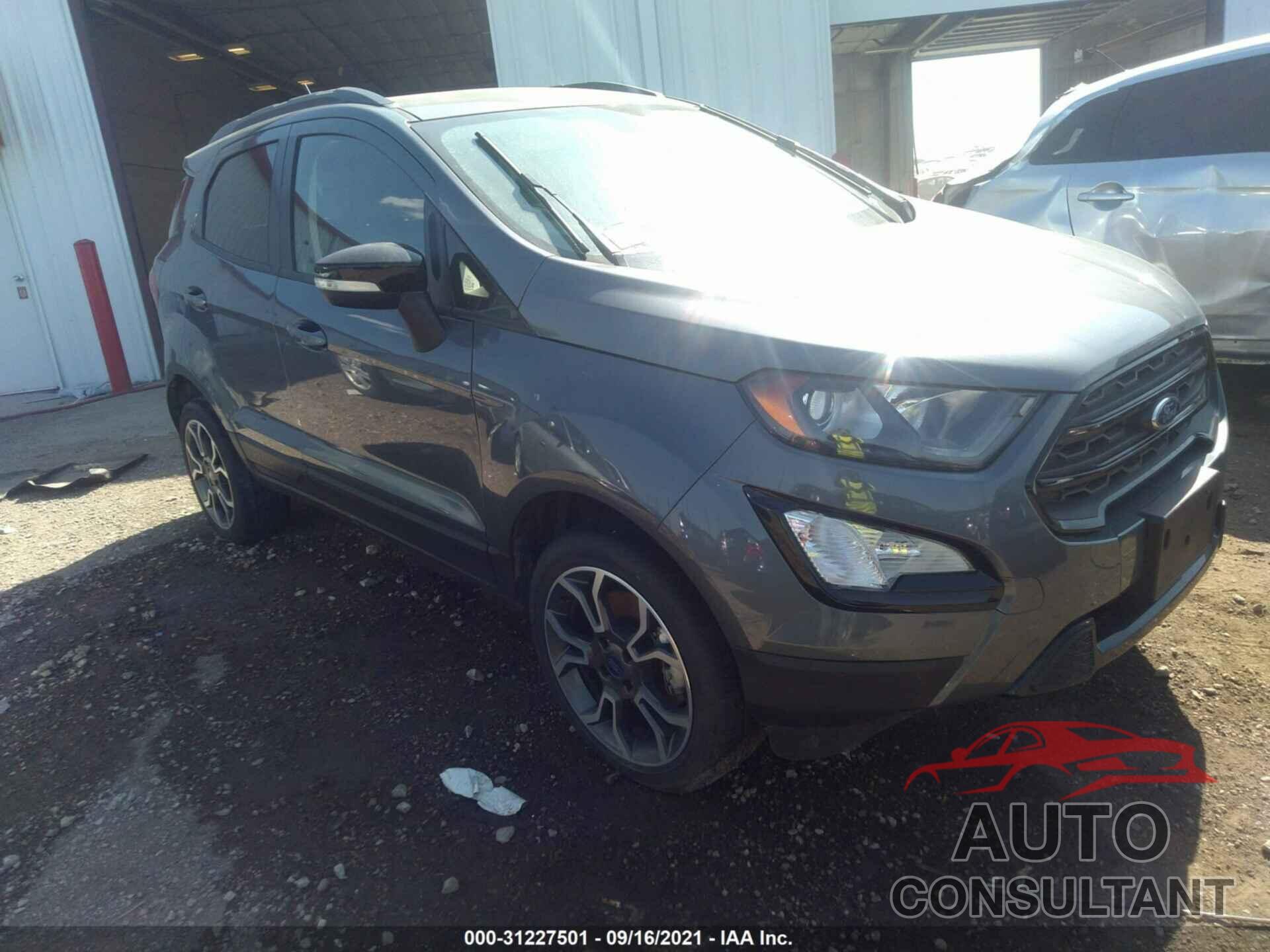 FORD ECOSPORT 2019 - MAJ6S3JL9KC258281