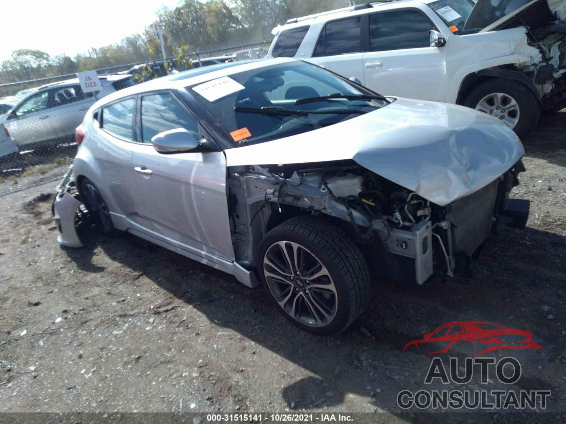 HYUNDAI VELOSTER 2016 - KMHTC6AE4GU282689