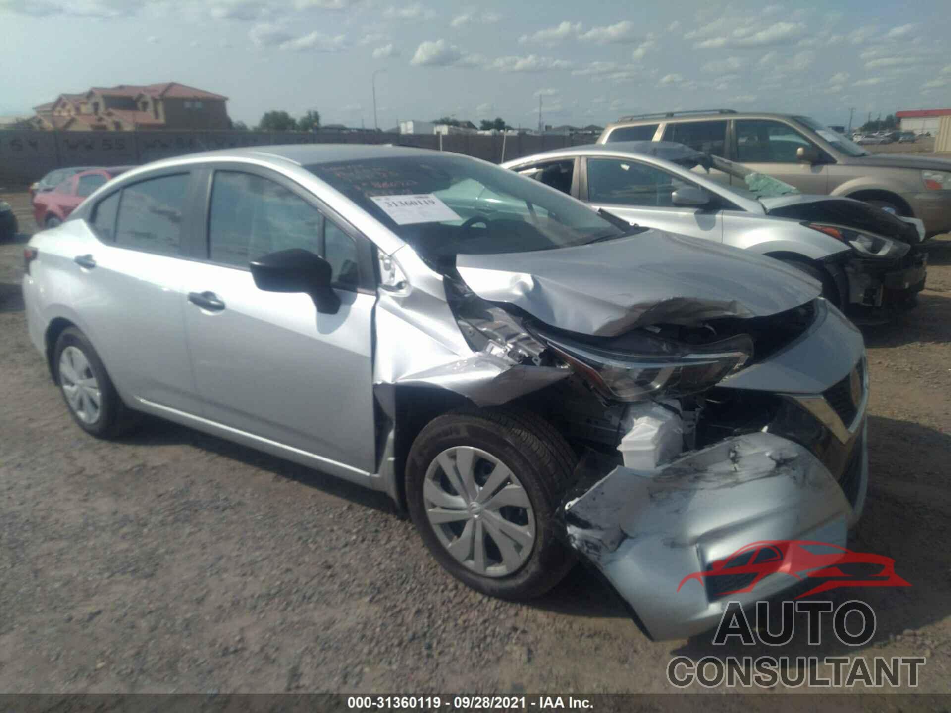 NISSAN VERSA 2021 - 3N1CN8BV8ML880723