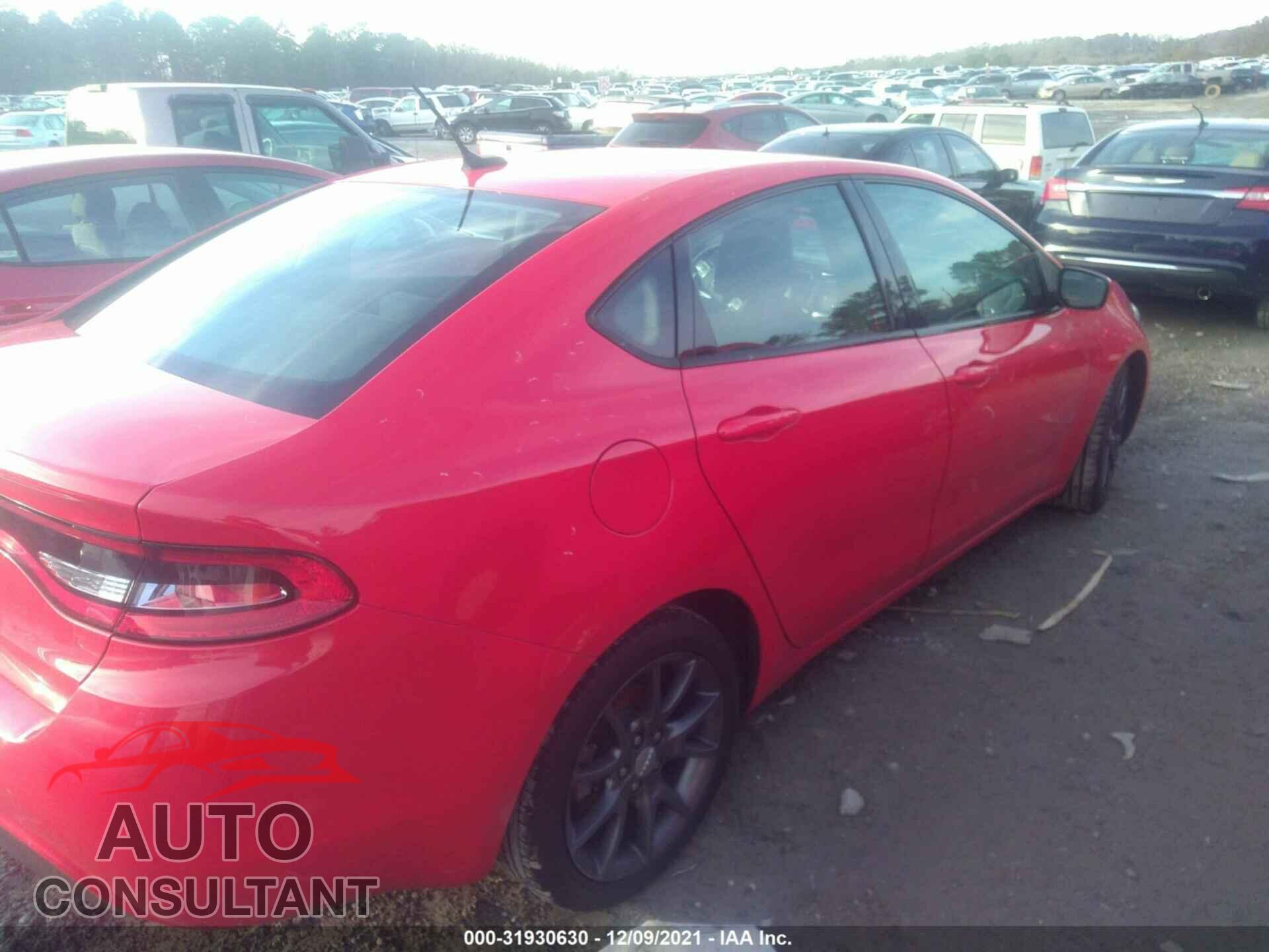 DODGE DART 2016 - 1C3CDFAA2GD679823