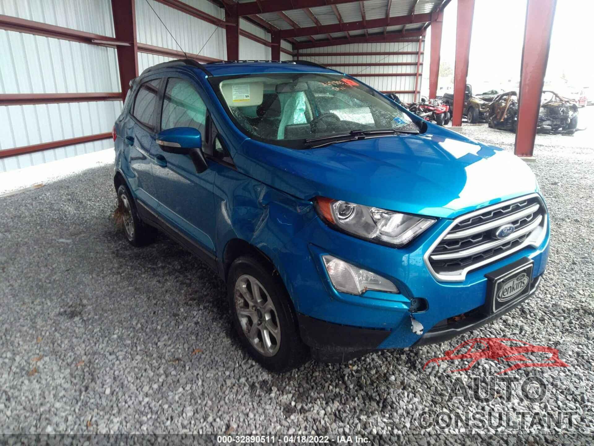 FORD ECOSPORT 2020 - MAJ6S3GL2LC343794