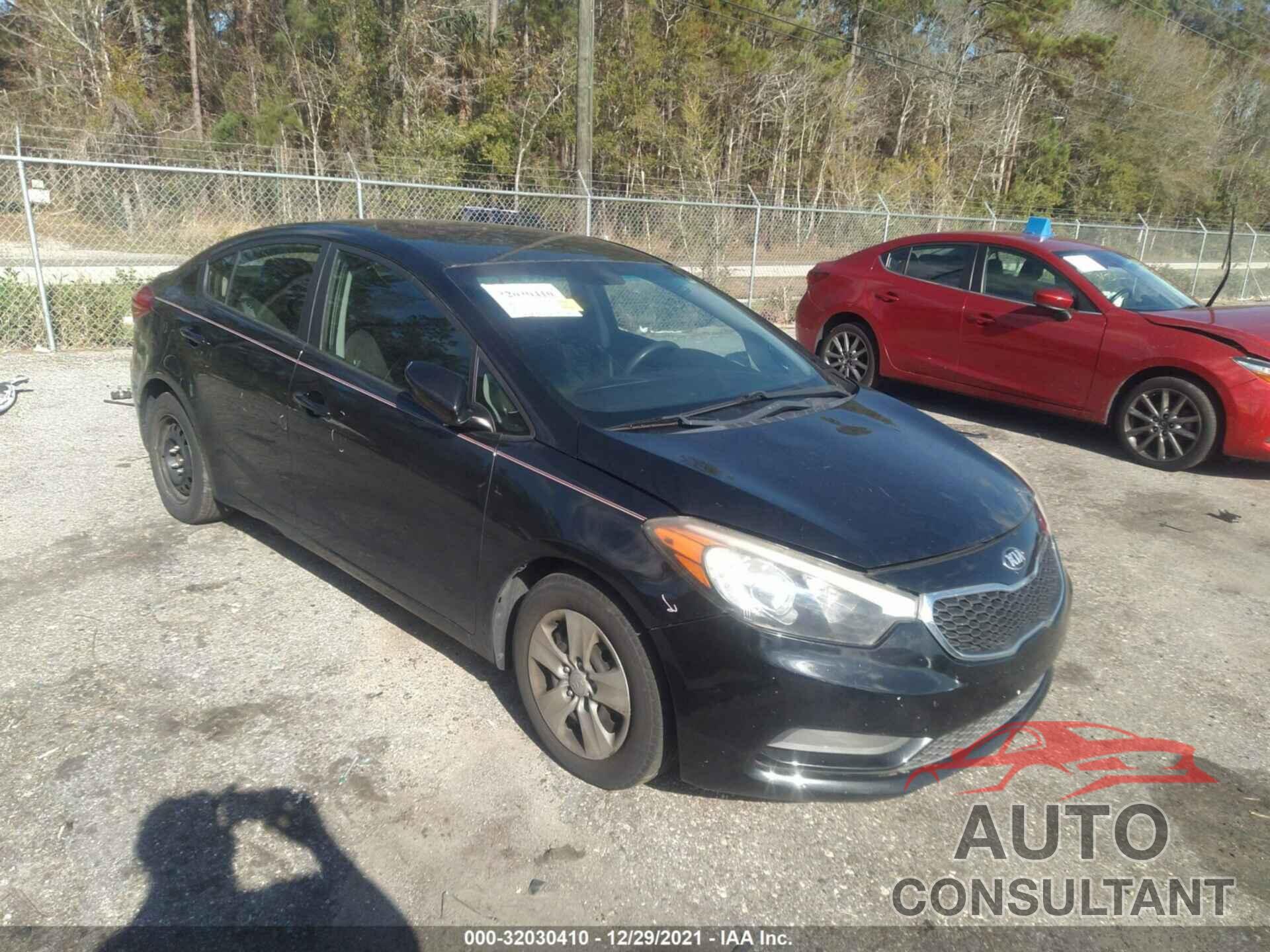 KIA FORTE 2016 - KNAFK4A61G5459126
