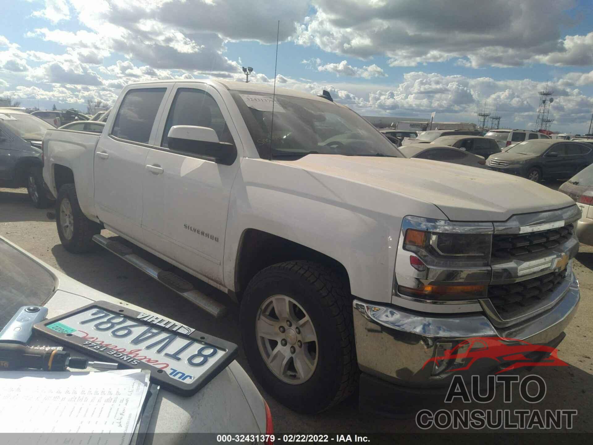 CHEVROLET SILVERADO 1500 2017 - 3GCUKREC2HG385295