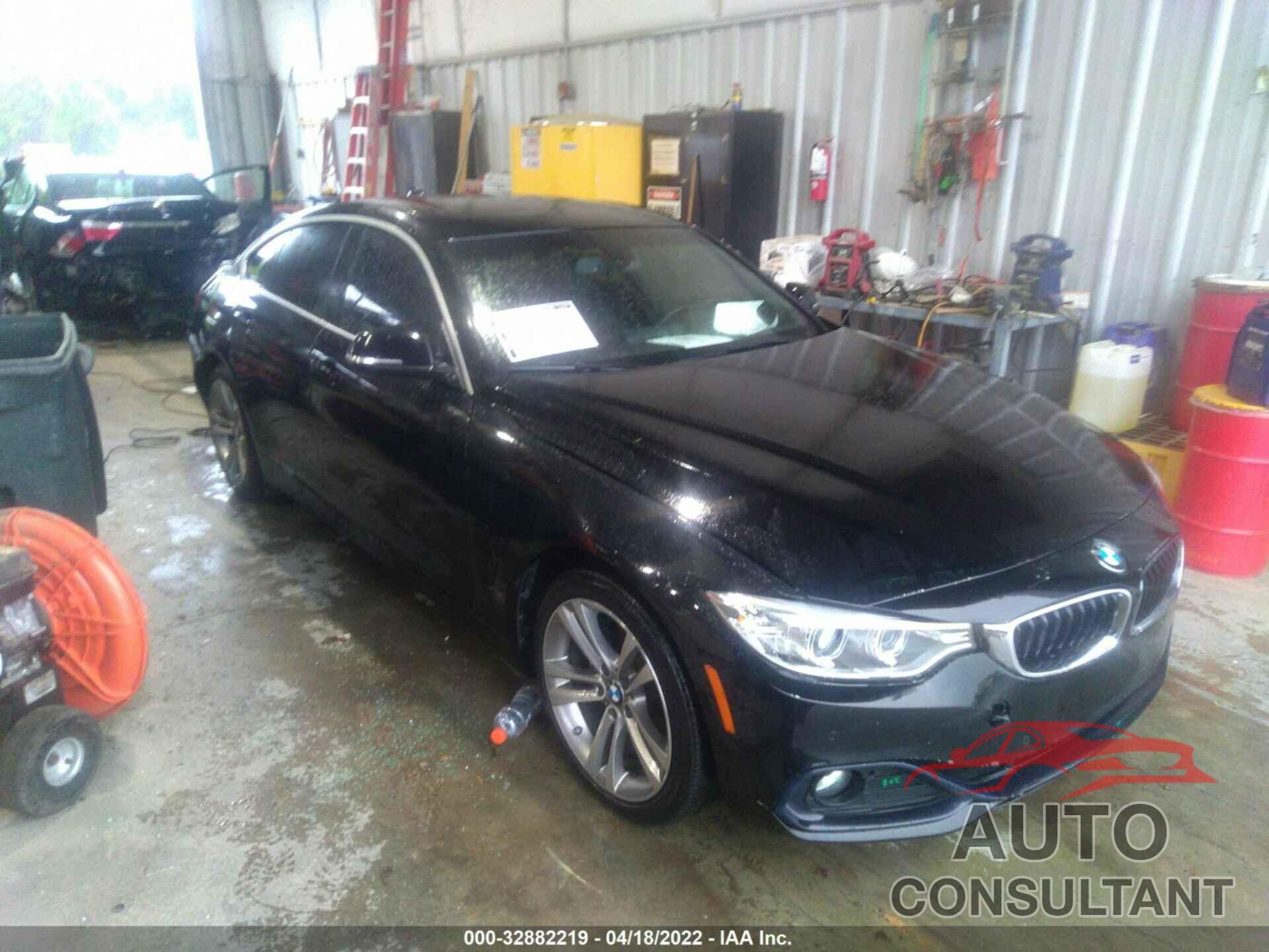 BMW 4 SERIES 2017 - WBA4F7C57HG438353