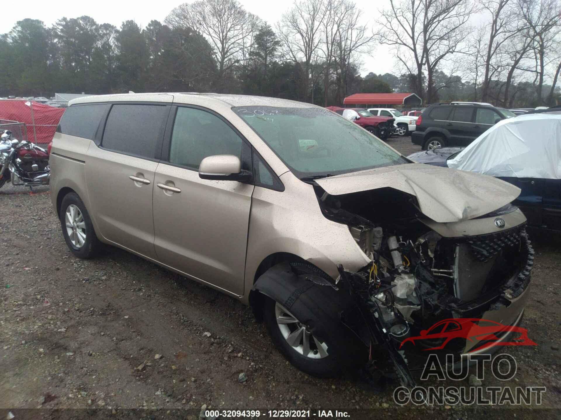 KIA SEDONA 2017 - KNDMB5C15H6233068