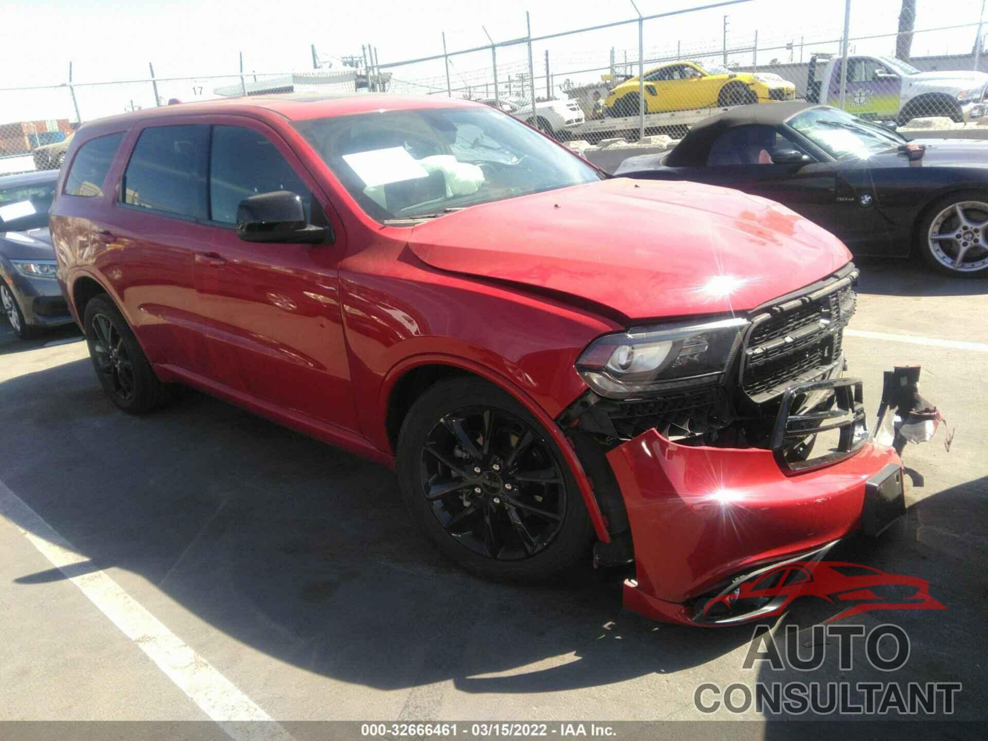 DODGE DURANGO 2018 - 1C4RDHAG7JC495206
