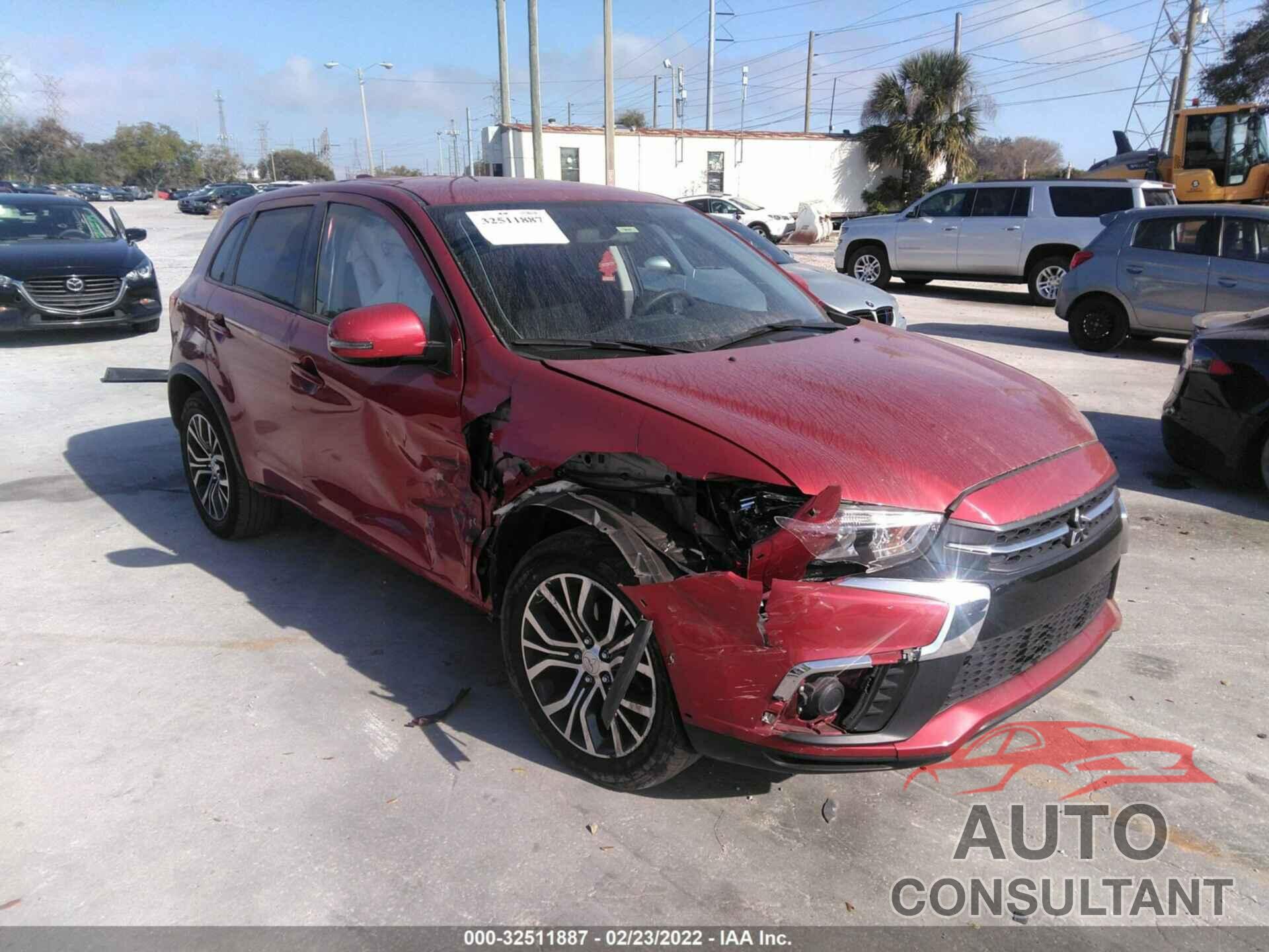 MITSUBISHI OUTLANDER SPORT 2019 - JA4AP3AU7KU035093