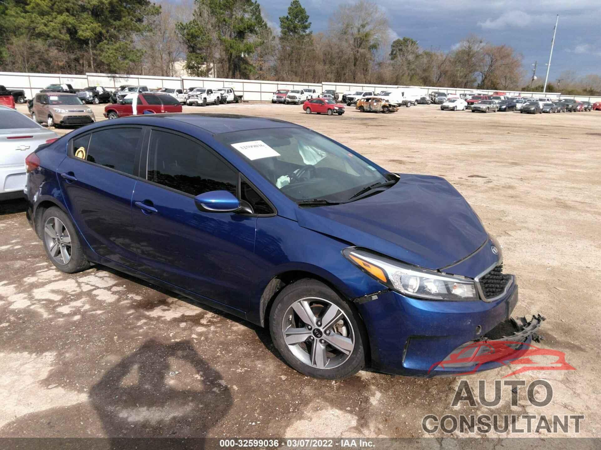 KIA FORTE 2018 - 3KPFL4A79JE224834