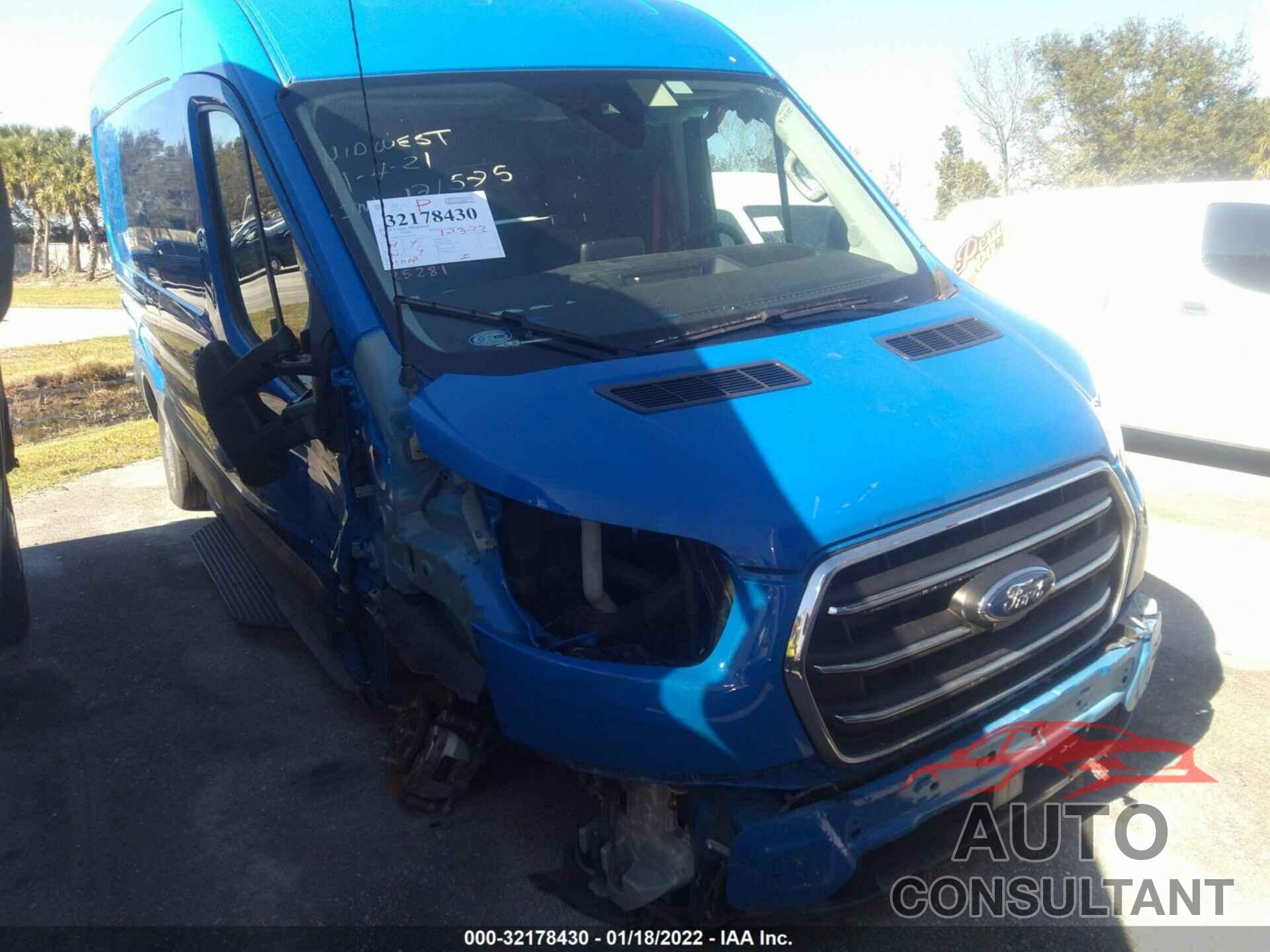 FORD TRANSIT CARGO VAN 2020 - 1FTBR1C81LKA53014