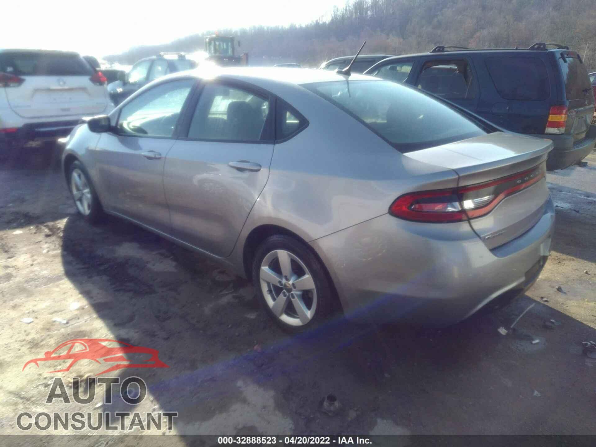 DODGE DART 2016 - 1C3CDFBB8GD766066