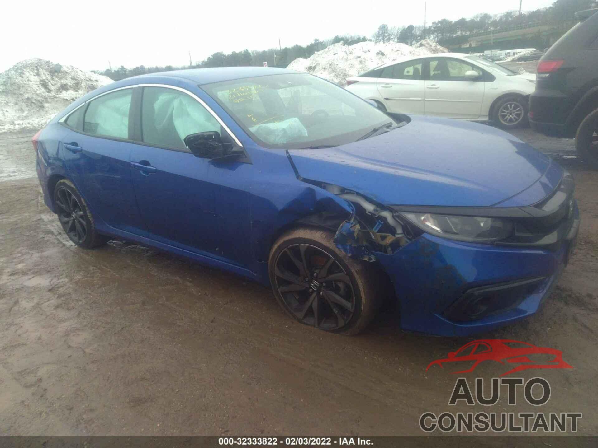 HONDA CIVIC SEDAN 2021 - 2HGFC2F83MH547602