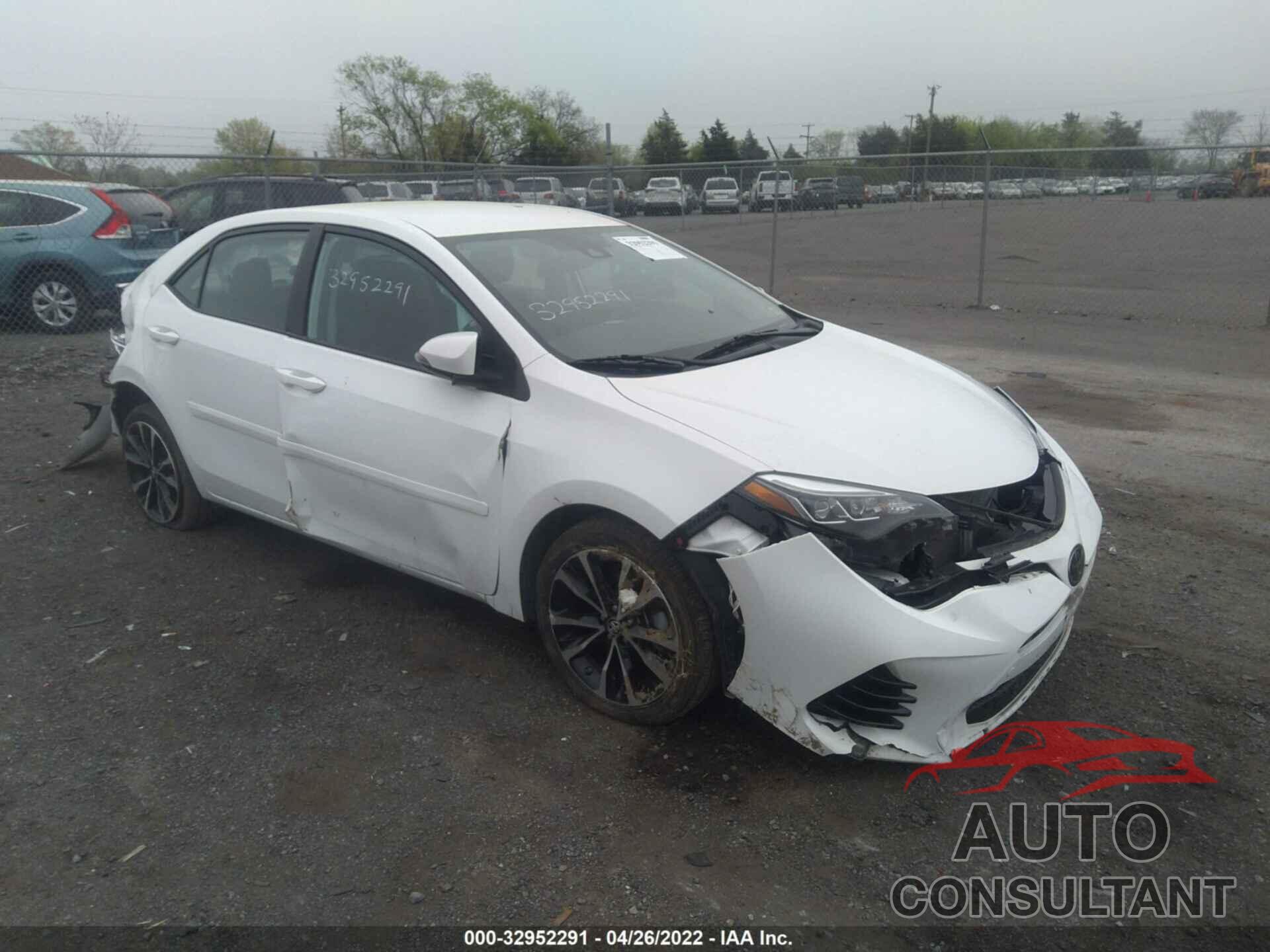 TOYOTA COROLLA 2017 - 2T1BURHE6HC963617