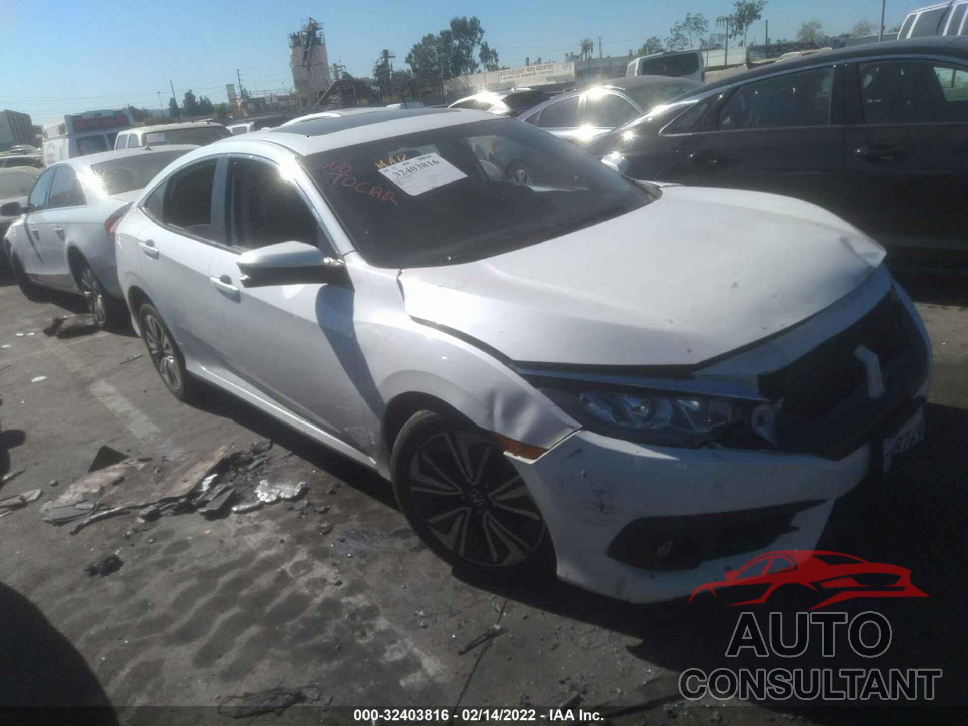 HONDA CIVIC SEDAN 2017 - 2HGFC1F75HH643920