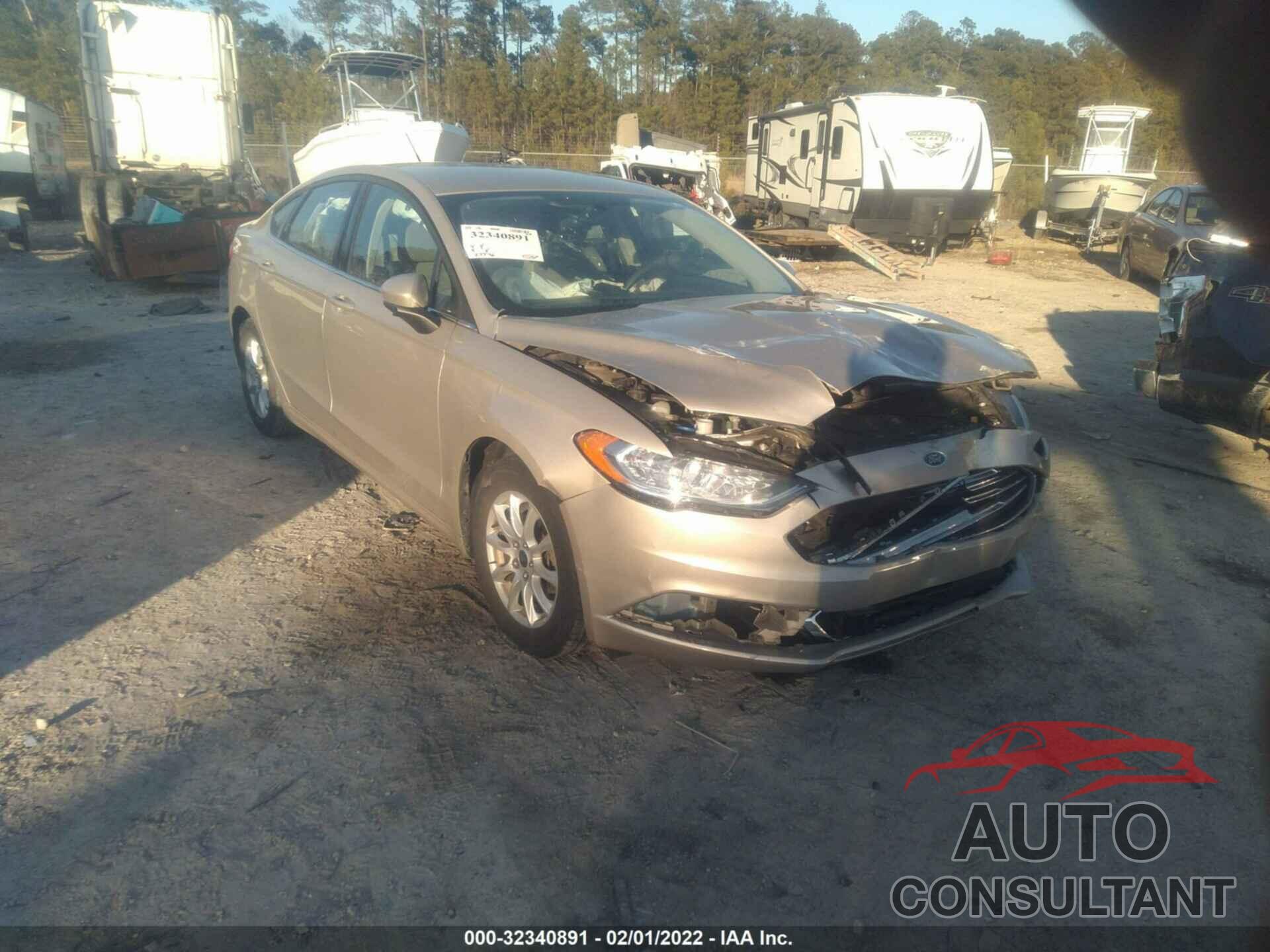FORD FUSION 2017 - 3FA6P0G77HR135874
