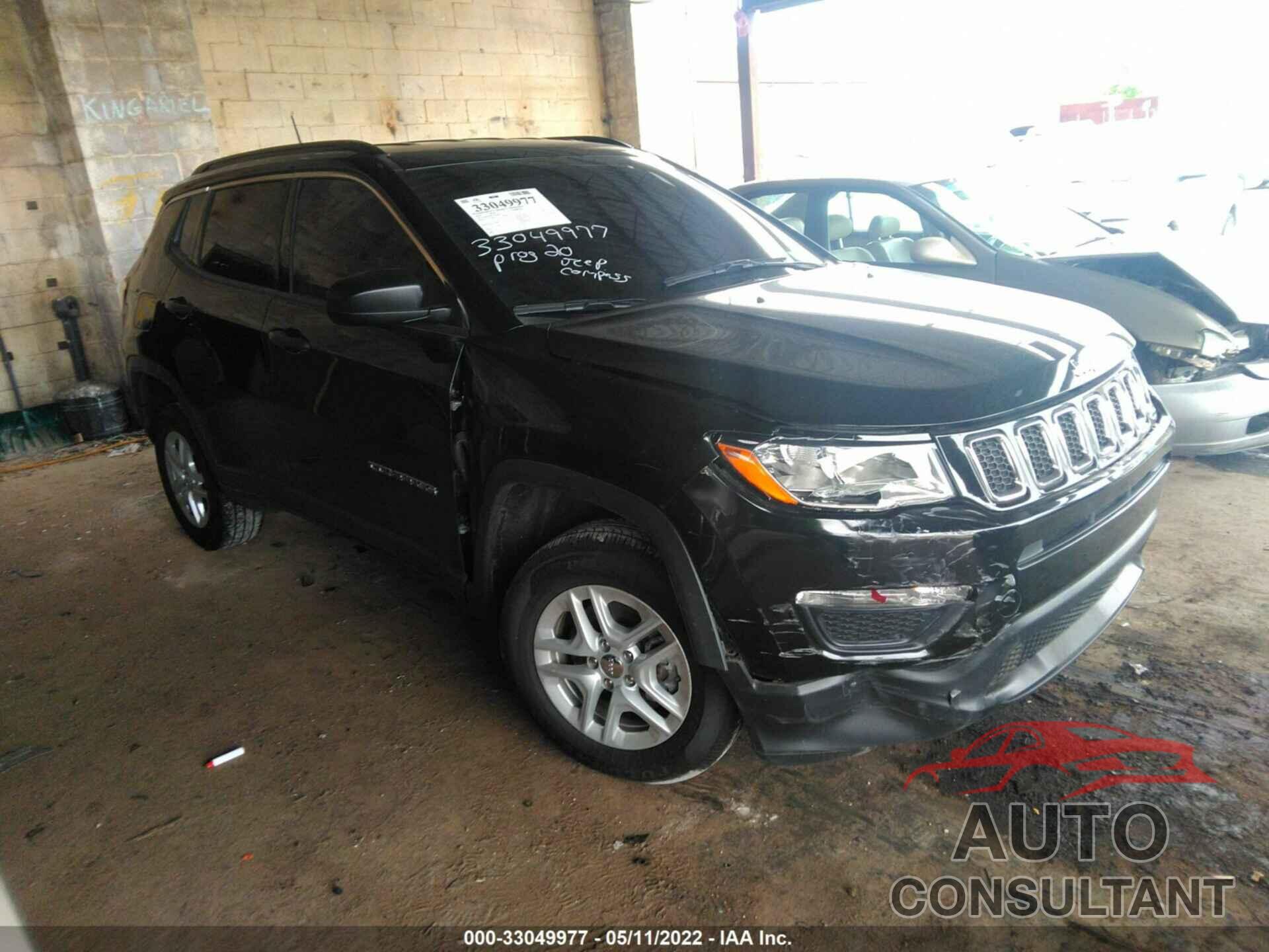 JEEP COMPASS 2020 - 3C4NJDAB1LT165606