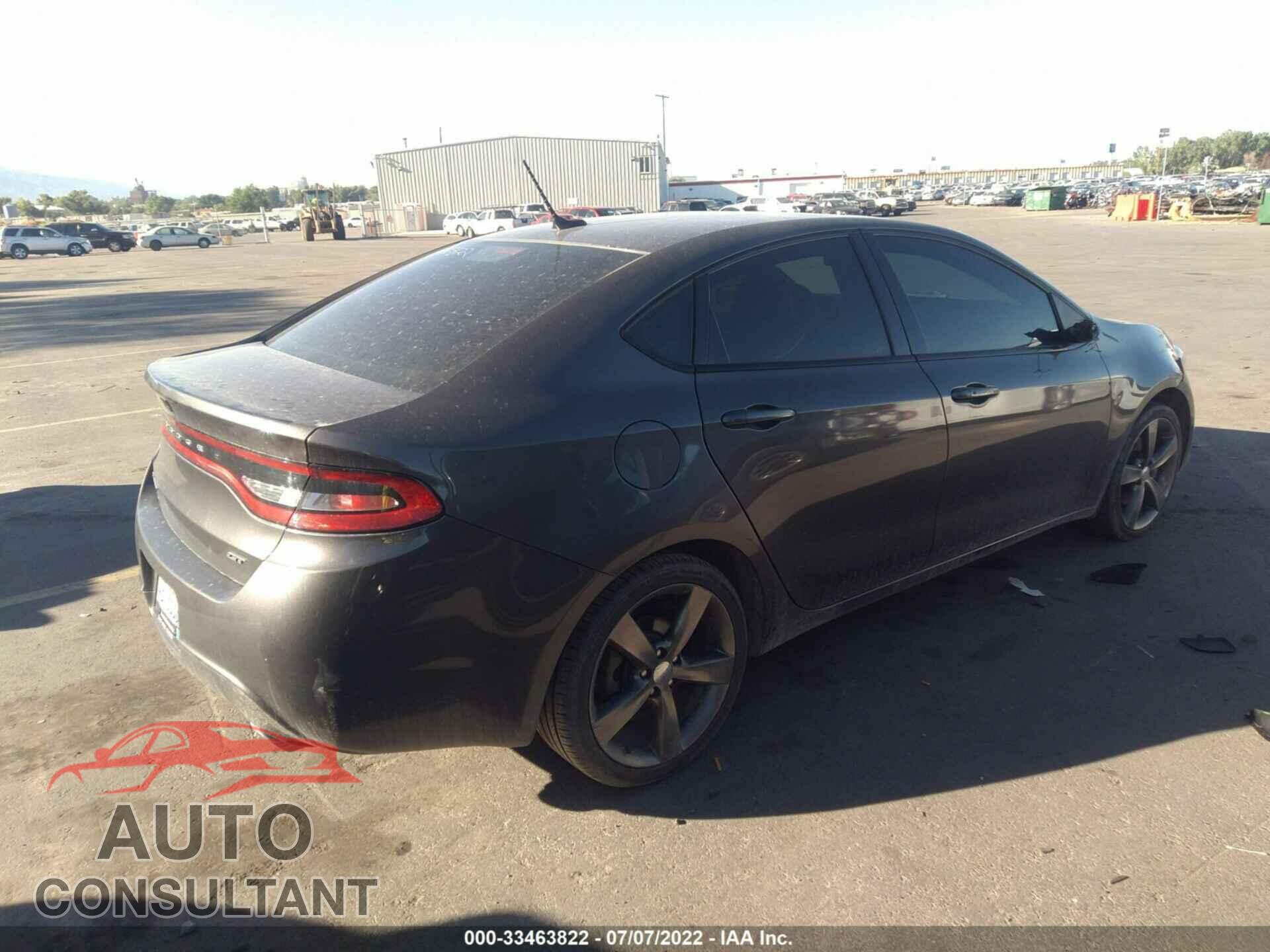 DODGE DART 2016 - 1C3CDFEBXGD585174