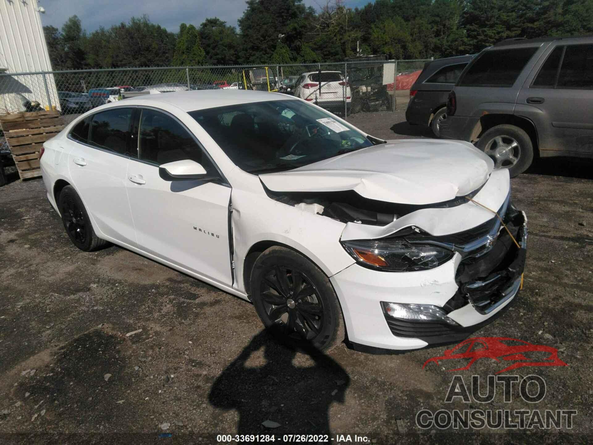 CHEVROLET MALIBU 2020 - 1G1ZD5ST2LF085501