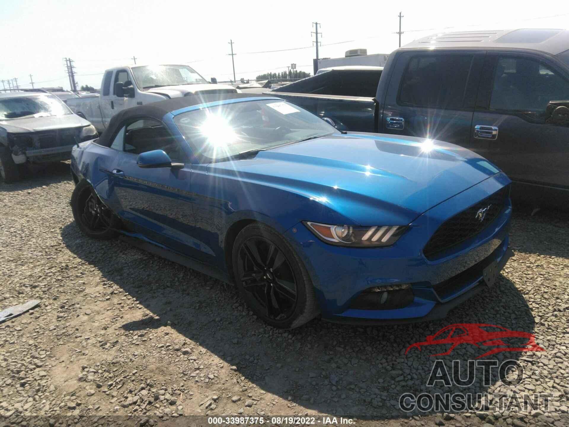 FORD MUSTANG 2017 - 1FATP8UHXH5358413