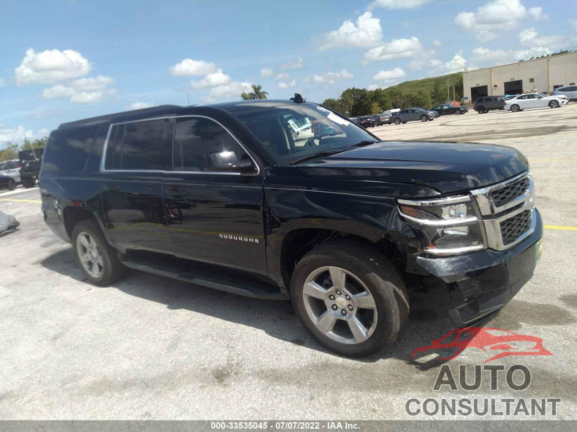 CHEVROLET SUBURBAN 2017 - 1GNSCGKC7HR260460