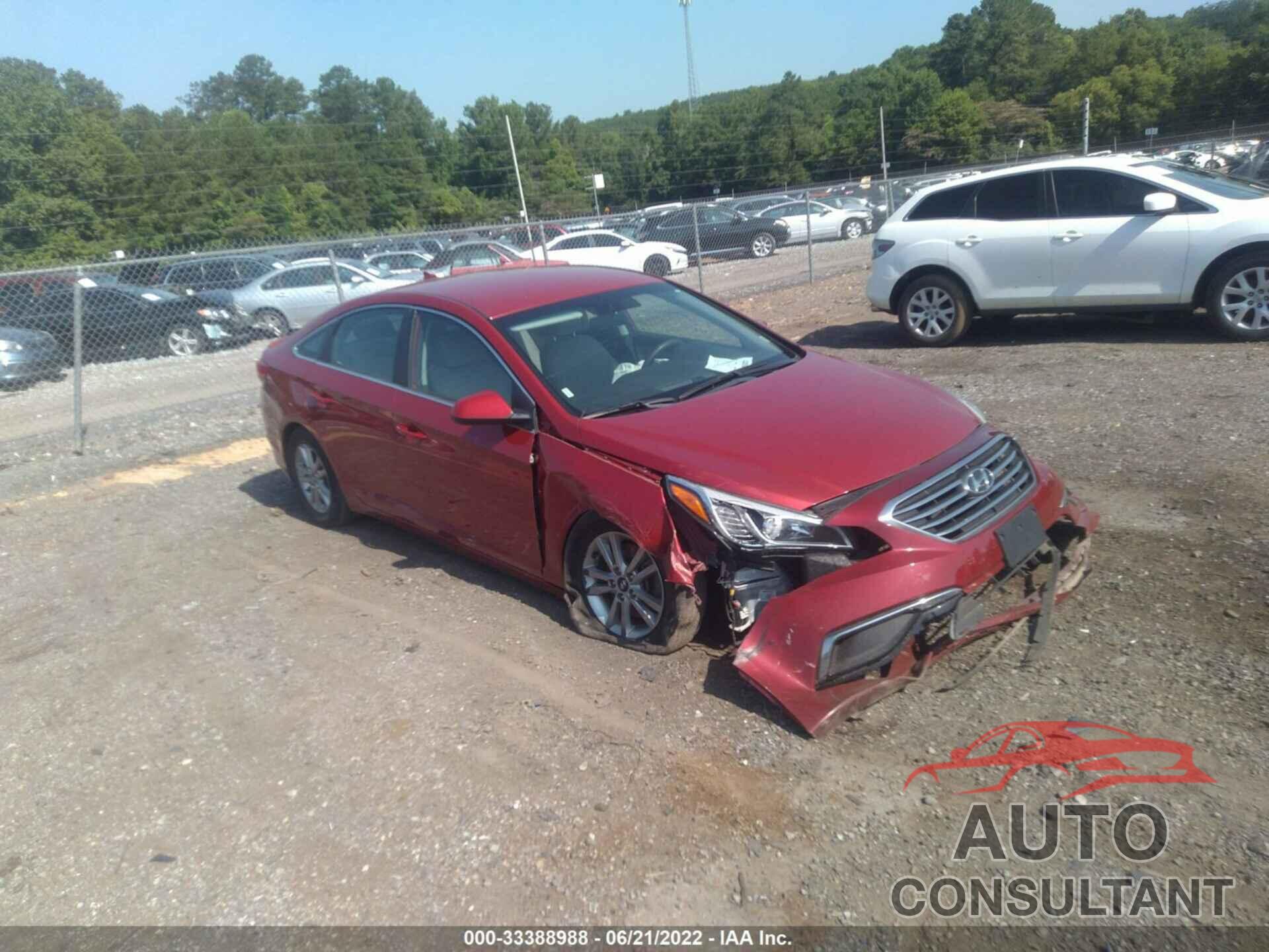 HYUNDAI SONATA 2017 - 5NPE24AF3HH502557