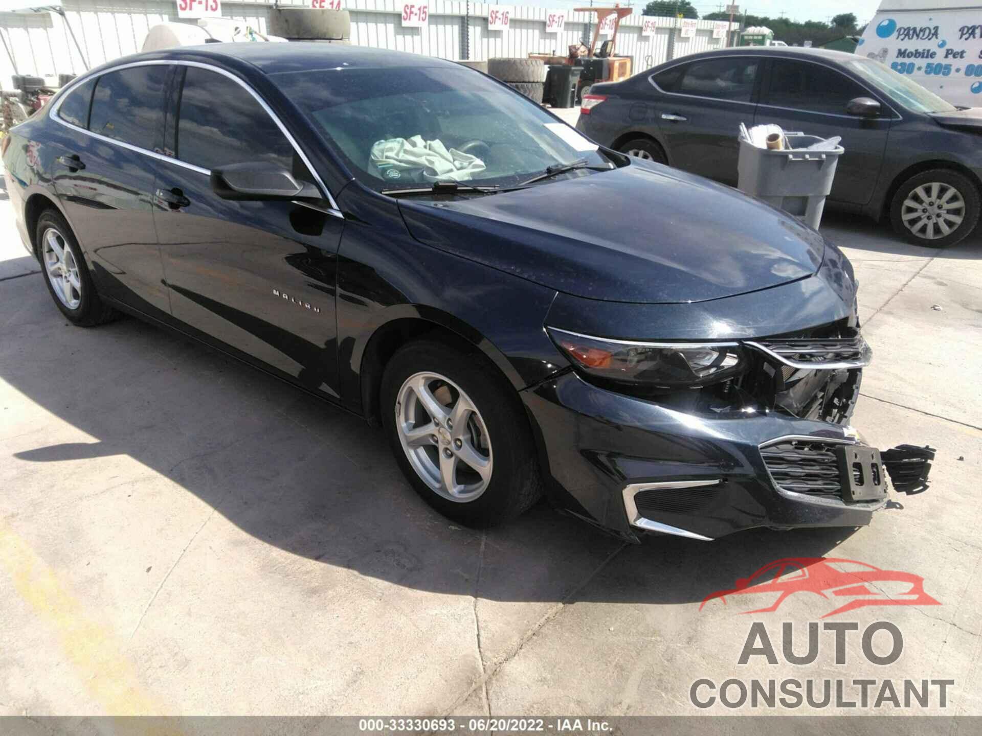 CHEVROLET MALIBU 2016 - 1G1ZB5ST8GF344973