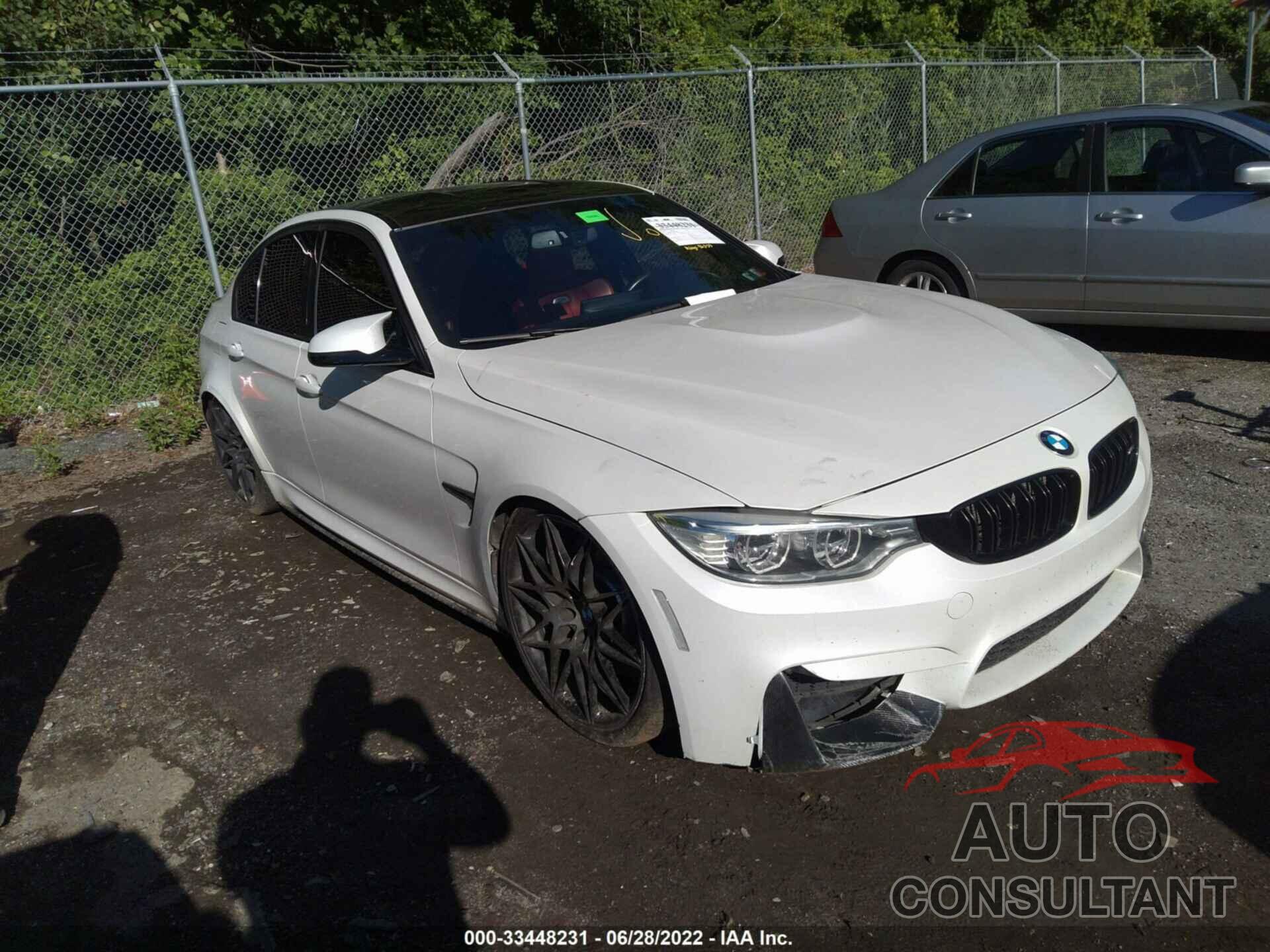 BMW M3 2016 - WBS8M9C53G5D30677