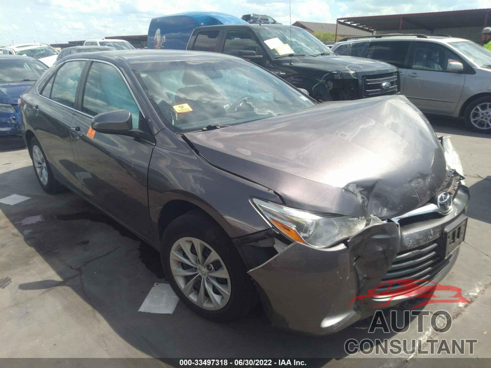 TOYOTA CAMRY 2016 - 4T4BF1FK7GR573438