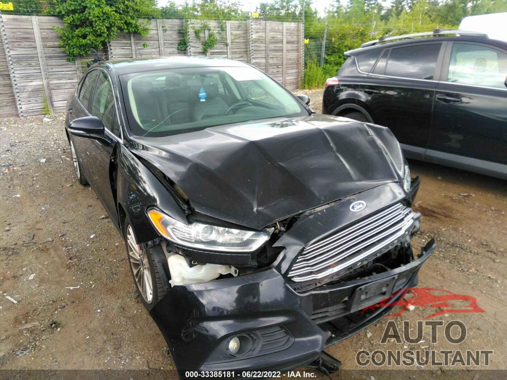 FORD FUSION 2016 - 3FA6P0T9XGR107587