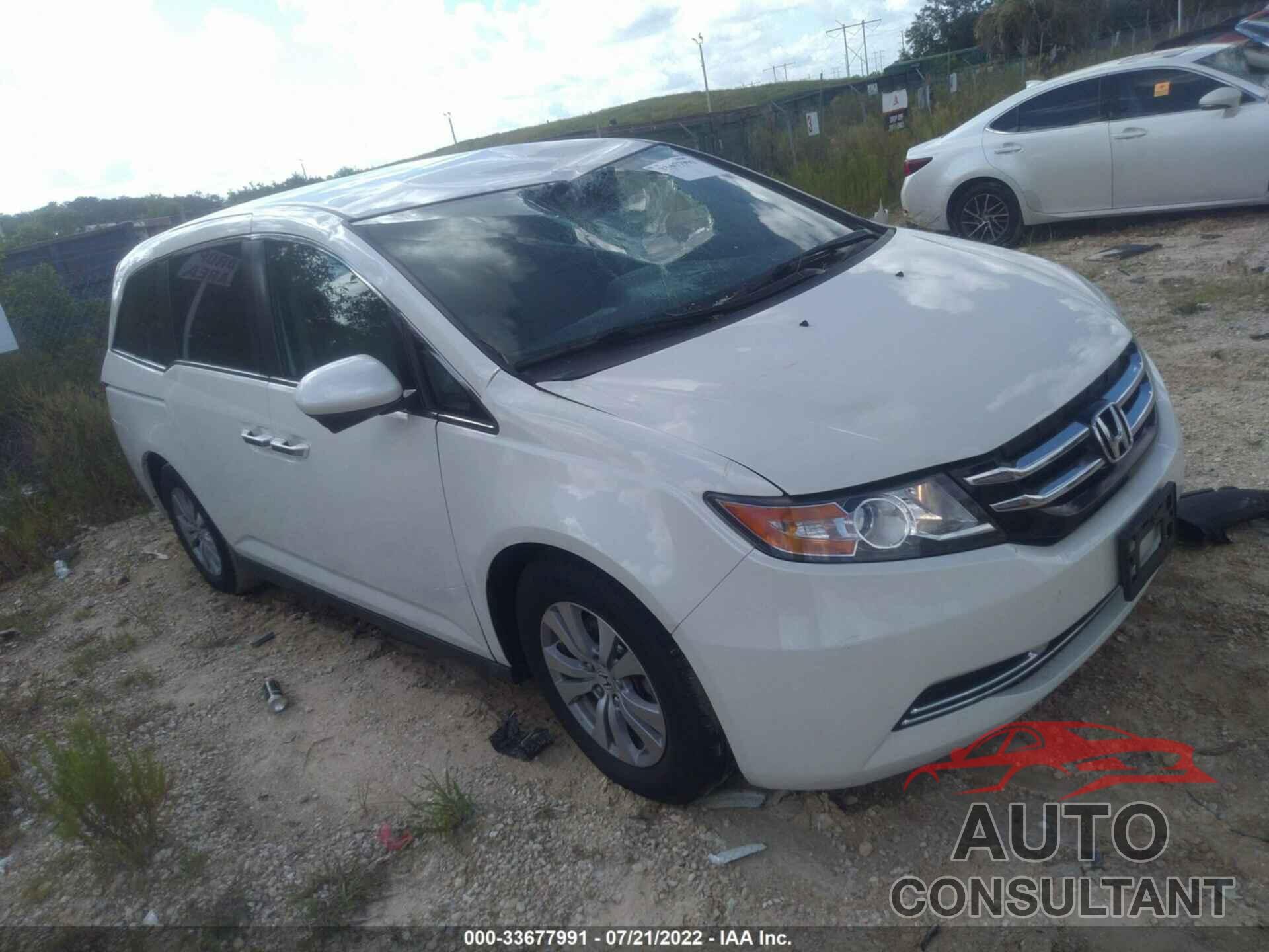 HONDA ODYSSEY 2016 - 5FNRL5H37GB087935