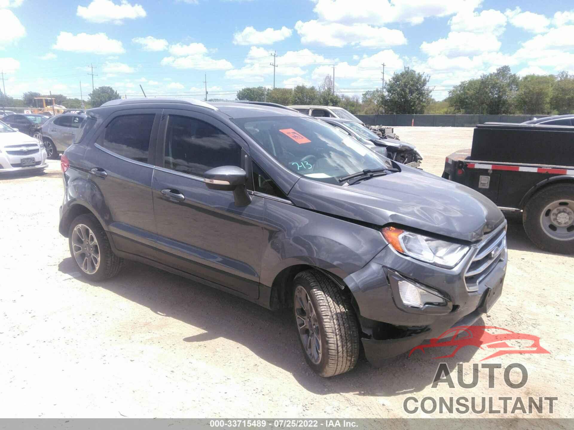 FORD ECOSPORT 2021 - MAJ3S2KE8MC437153