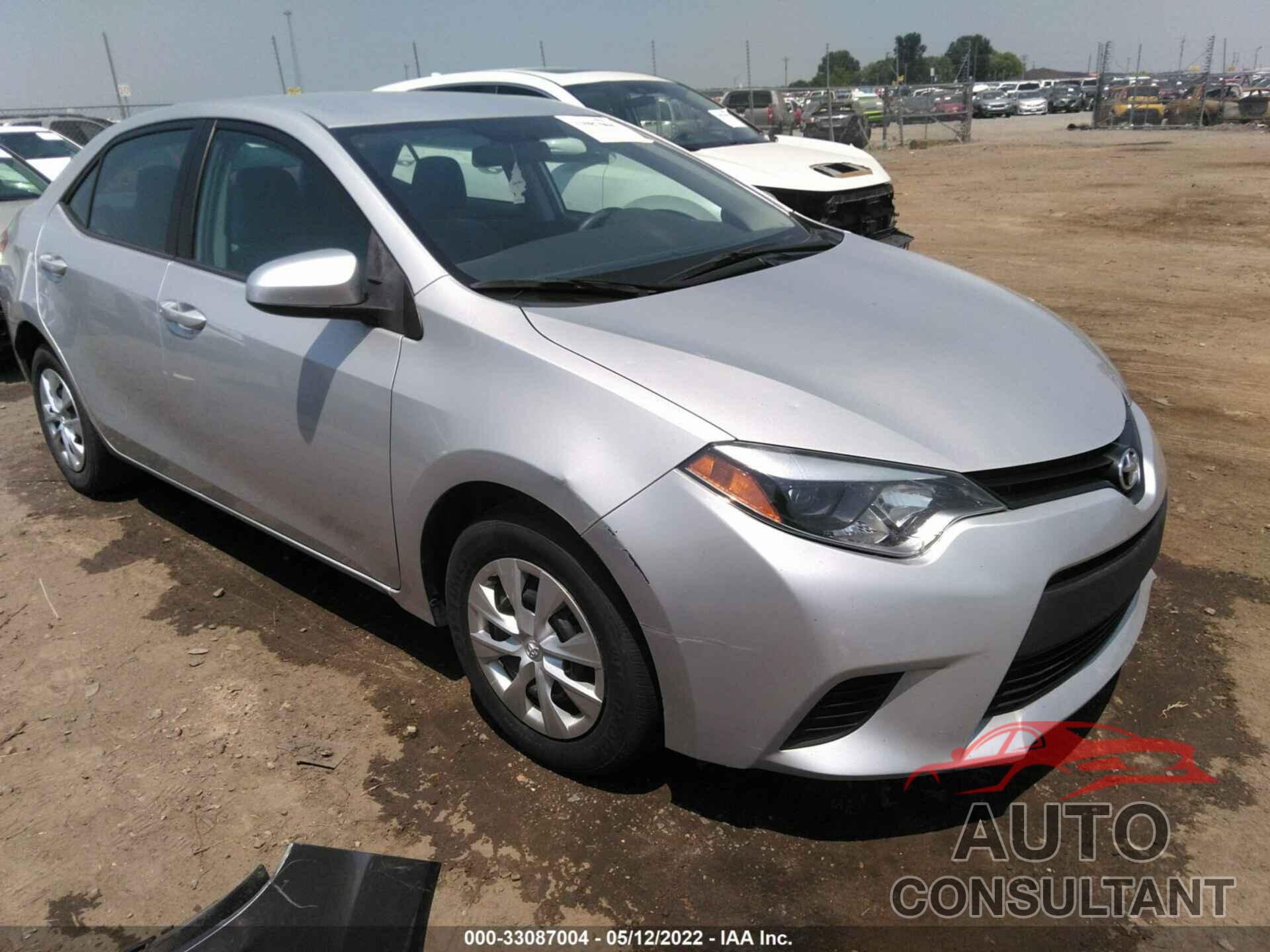 TOYOTA COROLLA 2016 - 5YFBURHE3GP511199
