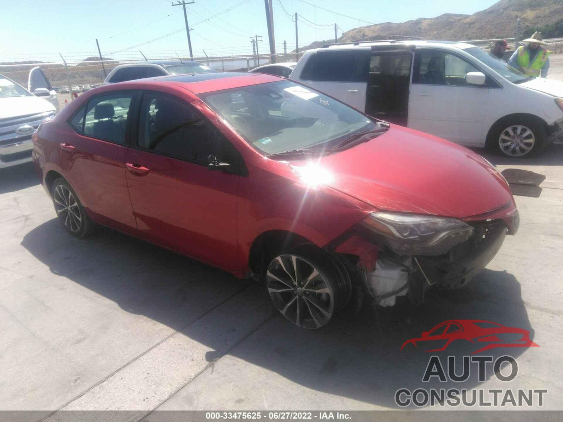 TOYOTA COROLLA 2017 - 5YFBURHE6HP612397