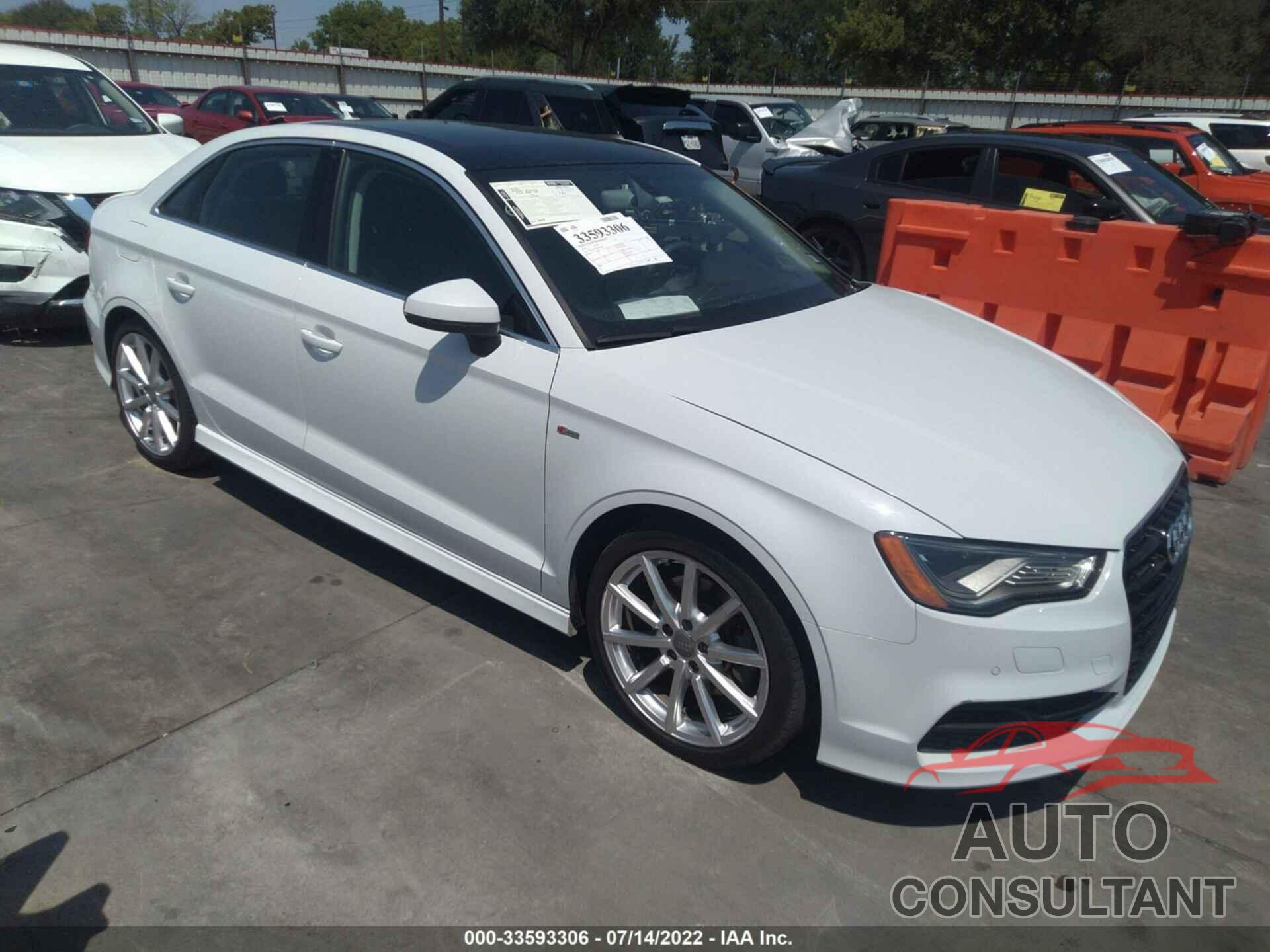 AUDI A3 2016 - WAUJ8GFF7G1024461