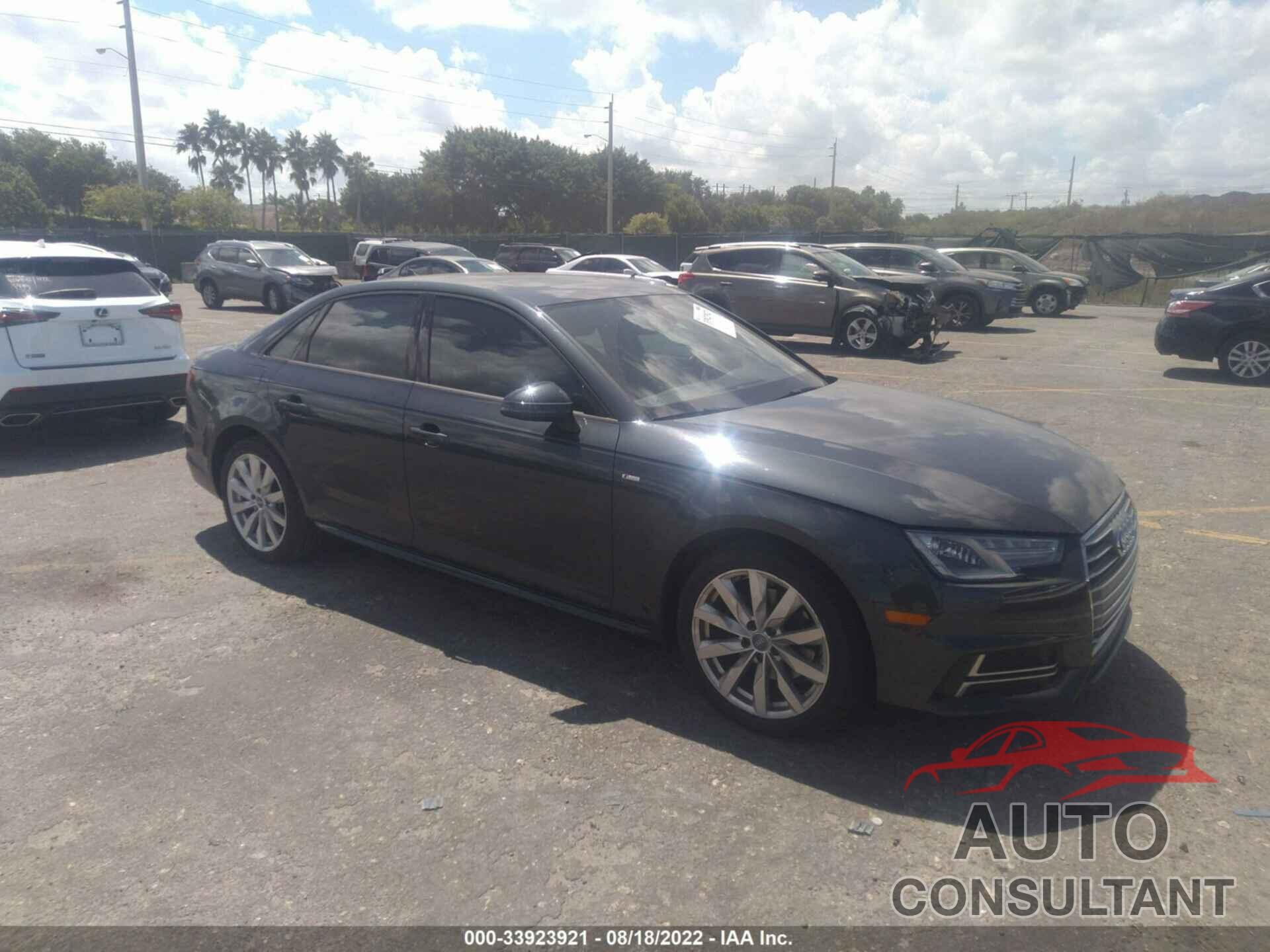 AUDI A4 2018 - WAUKMAF46JN013110