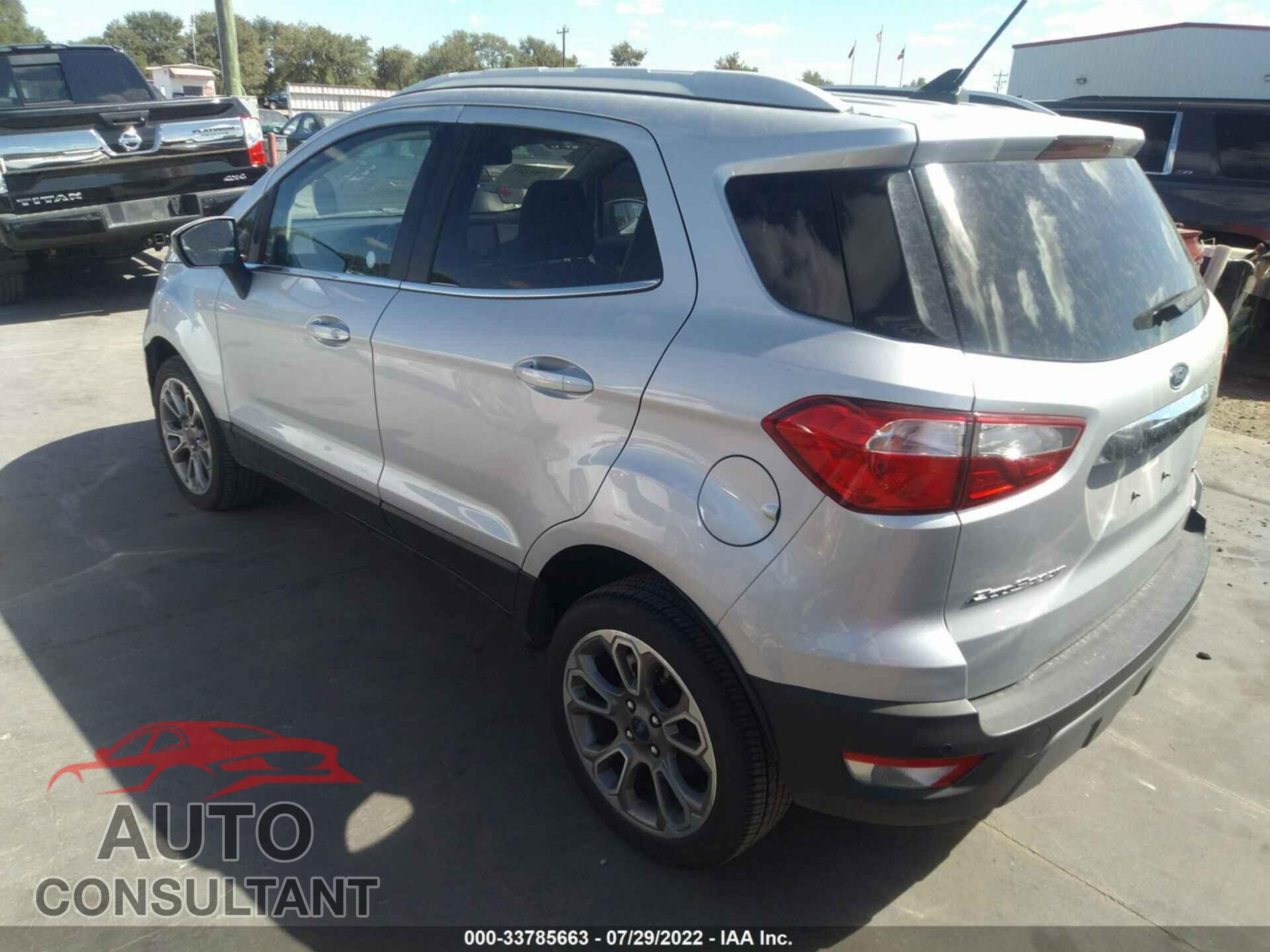 FORD ECOSPORT 2021 - MAJ6S3KL7MC411046