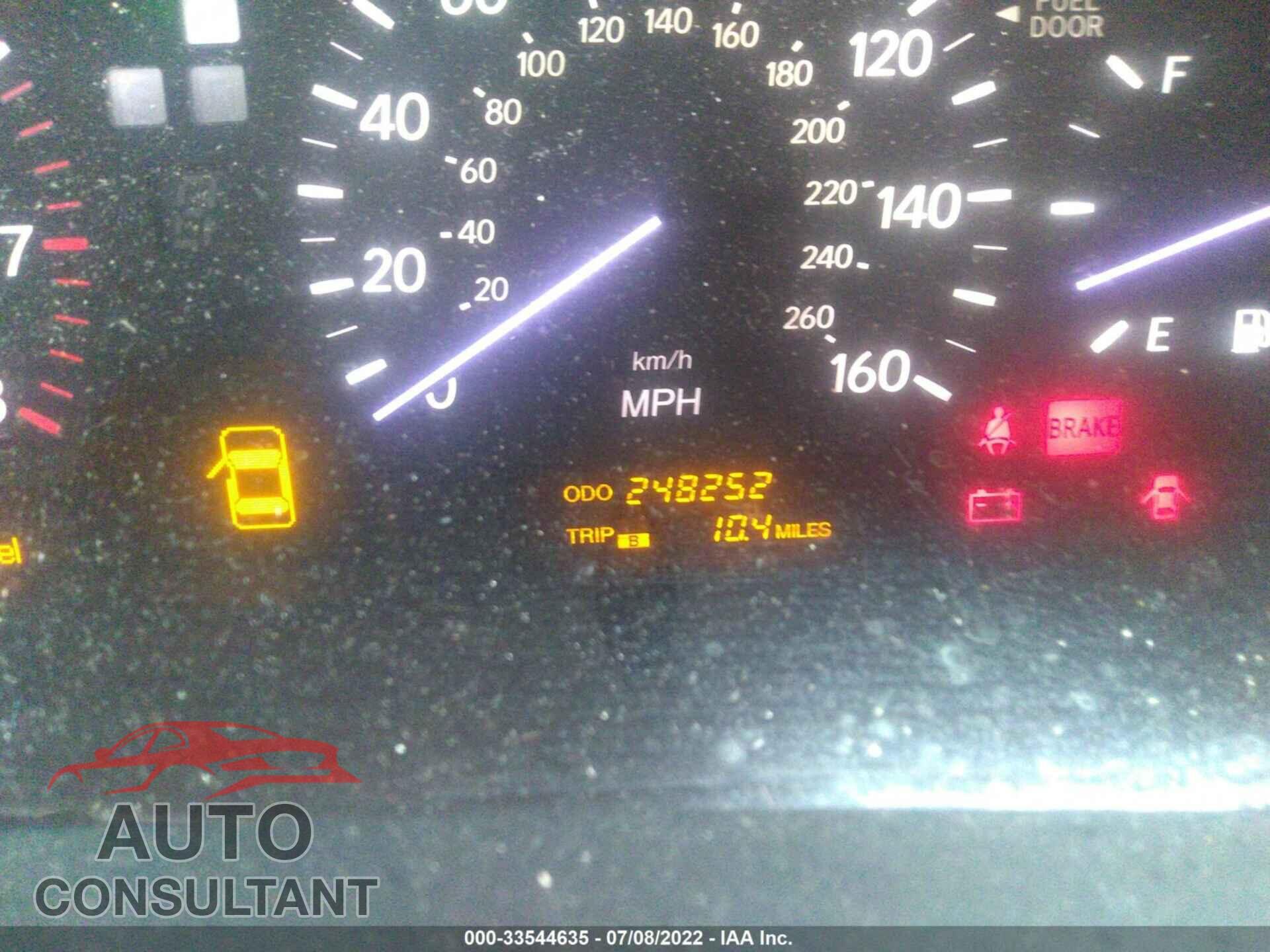 LEXUS LS 430 2004 - JTHBN36F540159754