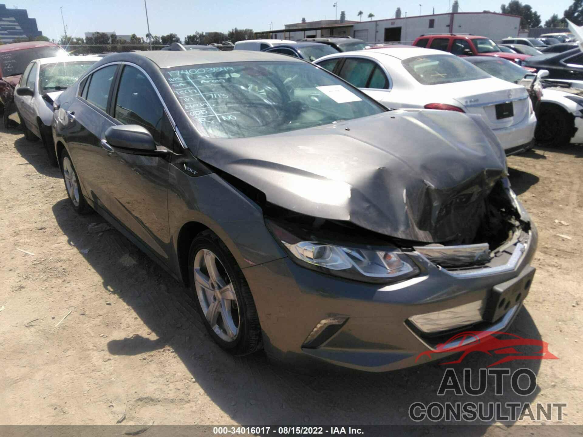 CHEVROLET VOLT 2016 - 1G1RC6S53GU113673