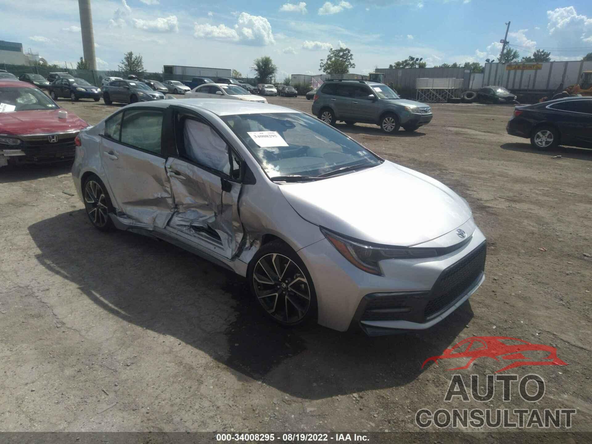 TOYOTA COROLLA 2022 - JTDS4MCE0N3510866