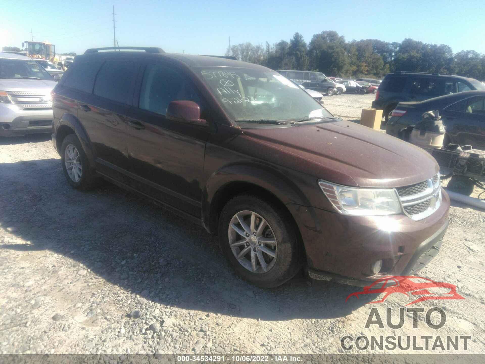 DODGE JOURNEY 2017 - 3C4PDDBG6HT577845