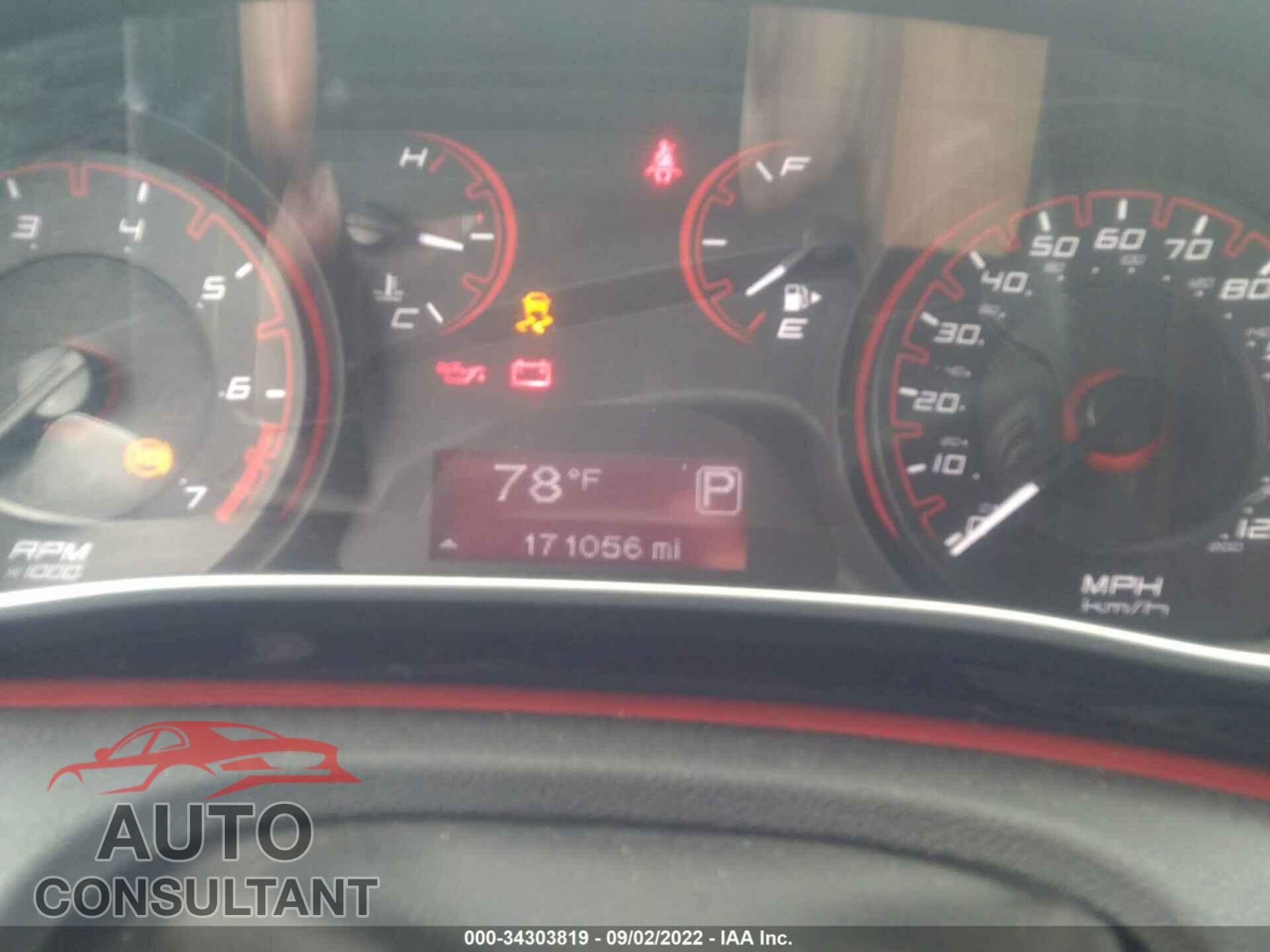 DODGE DART 2016 - 1C3CDFAA7GD555384