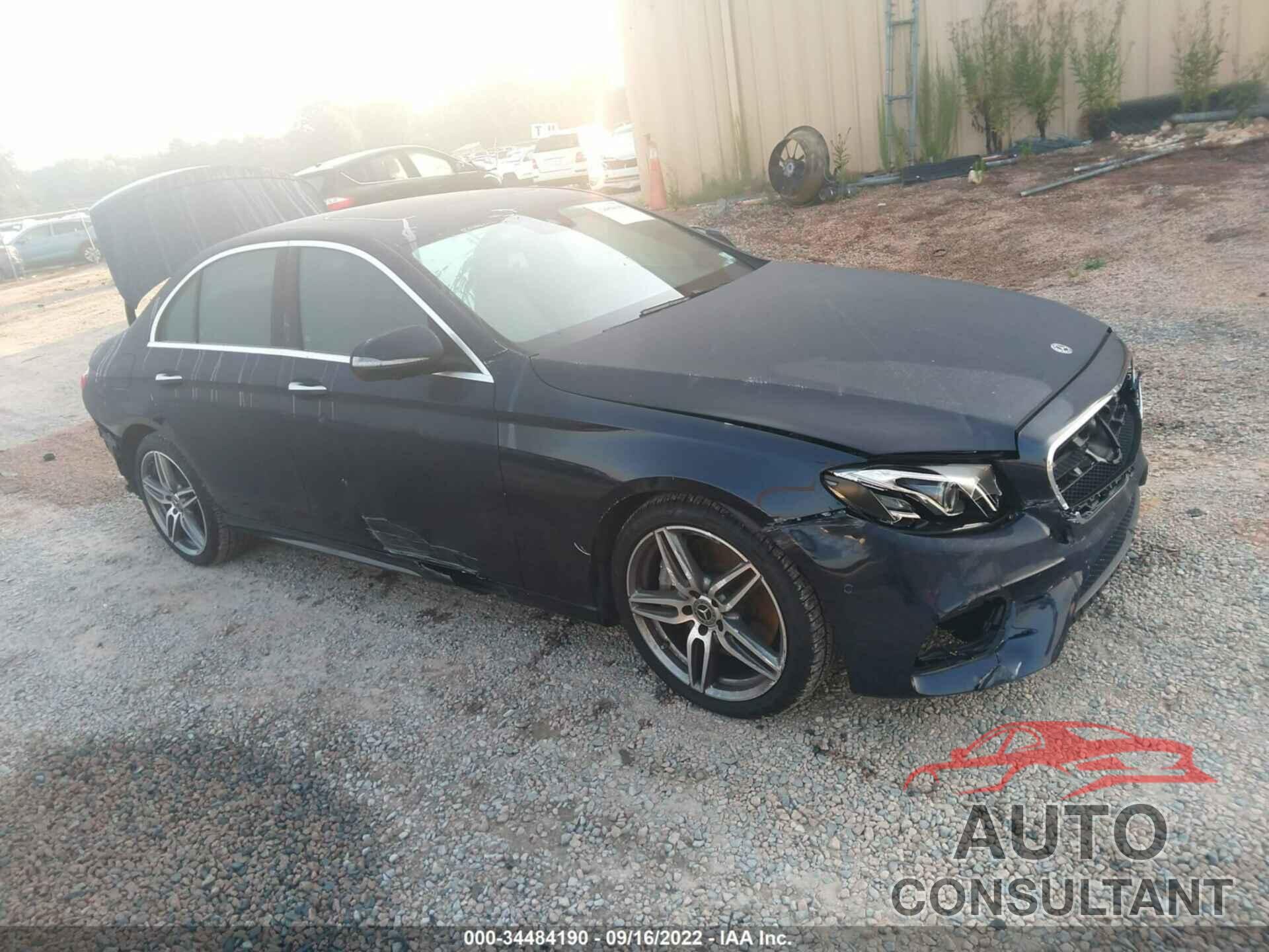 MERCEDES-BENZ E-CLASS 2019 - WDDZF4JB8KA510418