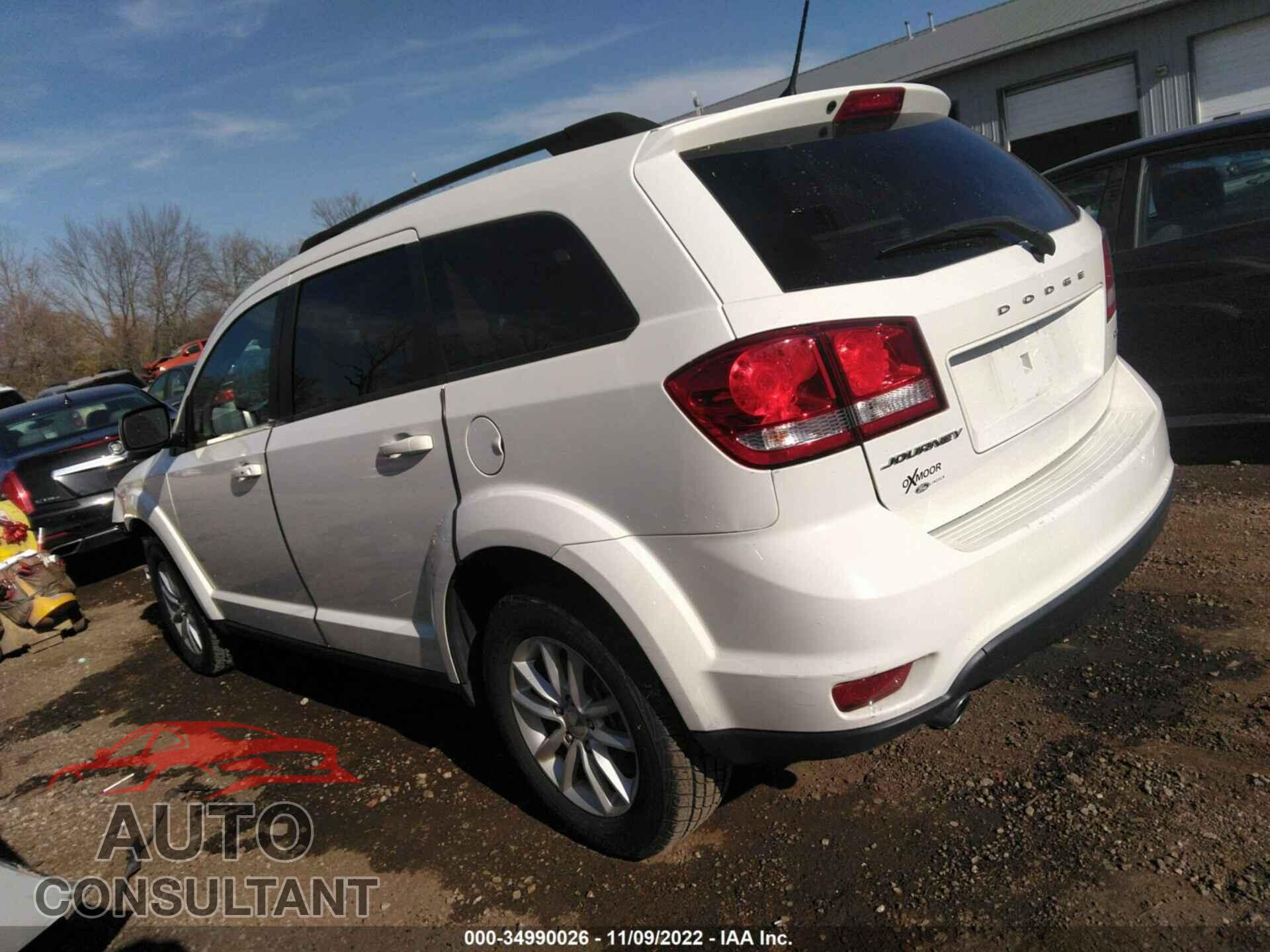 DODGE JOURNEY 2017 - 3C4PDCBG5HT581427